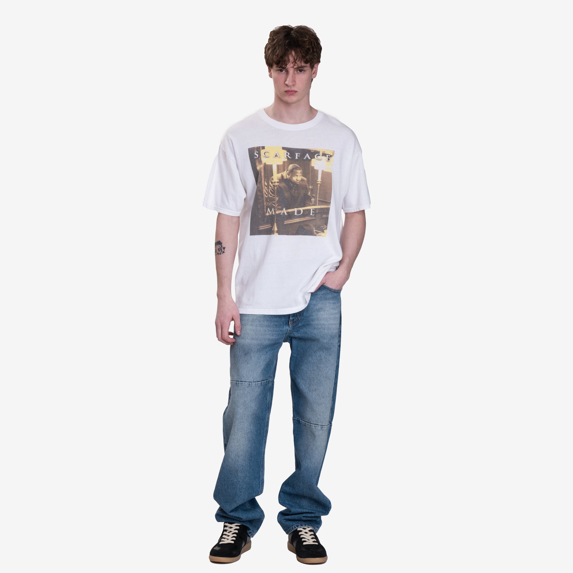 Earthling VIP Scarface Vintage T-Shirt White - 2