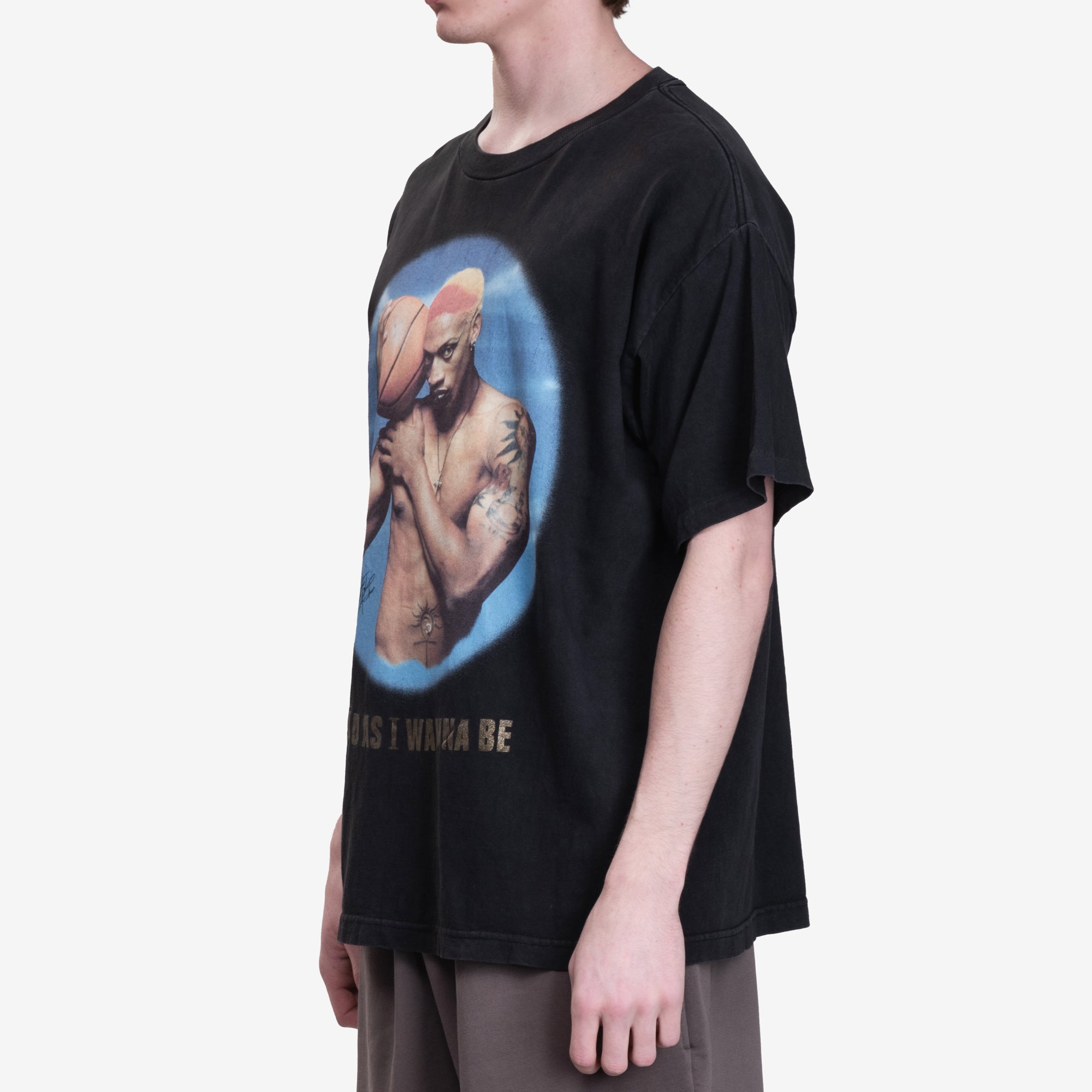 Earthling VIP Dennis Rodman Vintage T-Shirt Black - 3