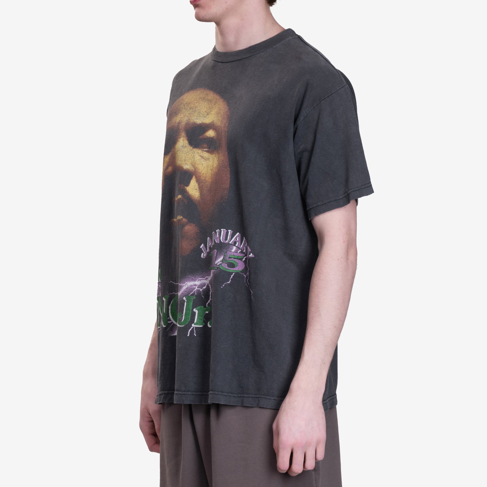 Earthling VIP Martin Luther King Jr. Vintage T-Shirt Black - 3