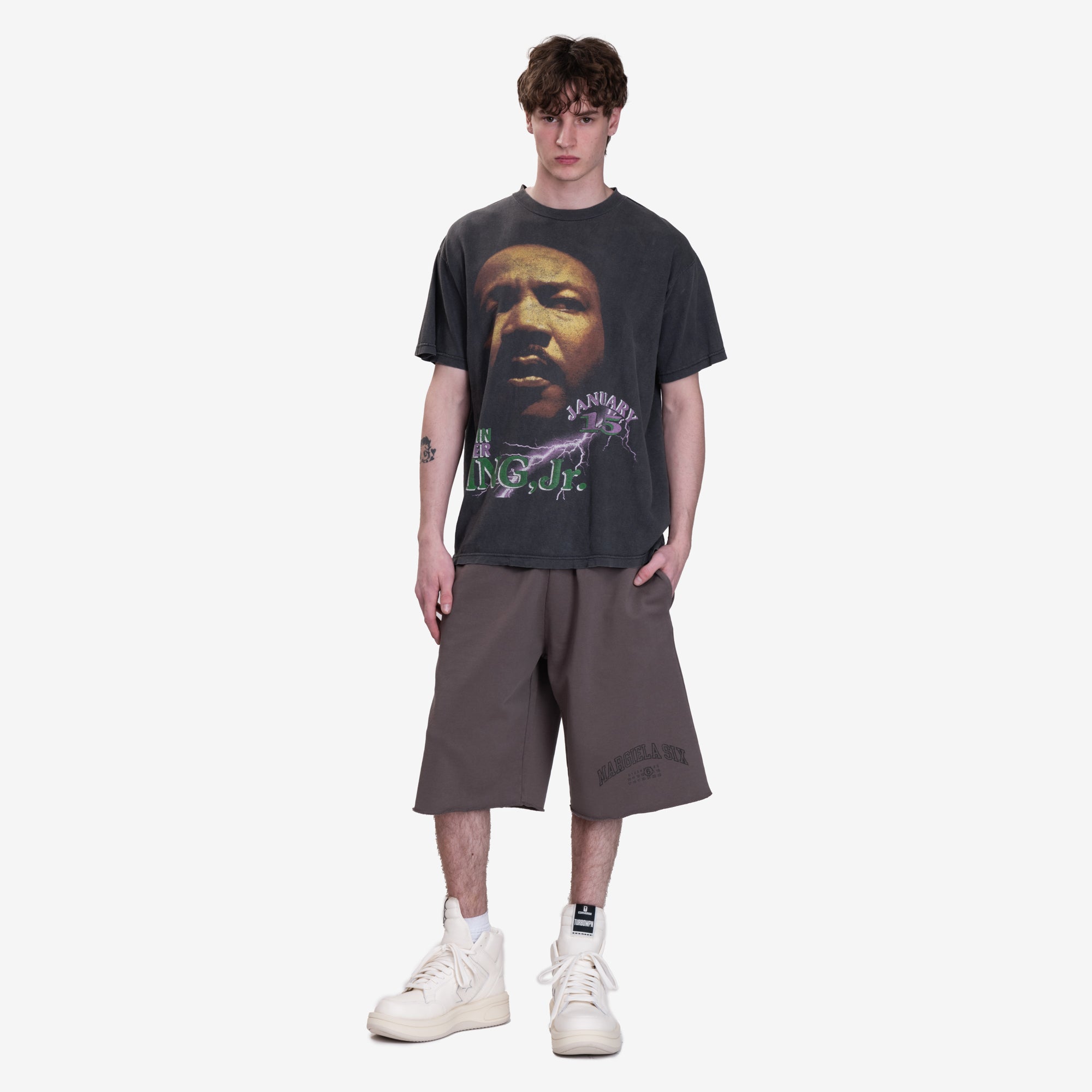 Earthling VIP Martin Luther King Jr. Vintage T-Shirt Black - 2