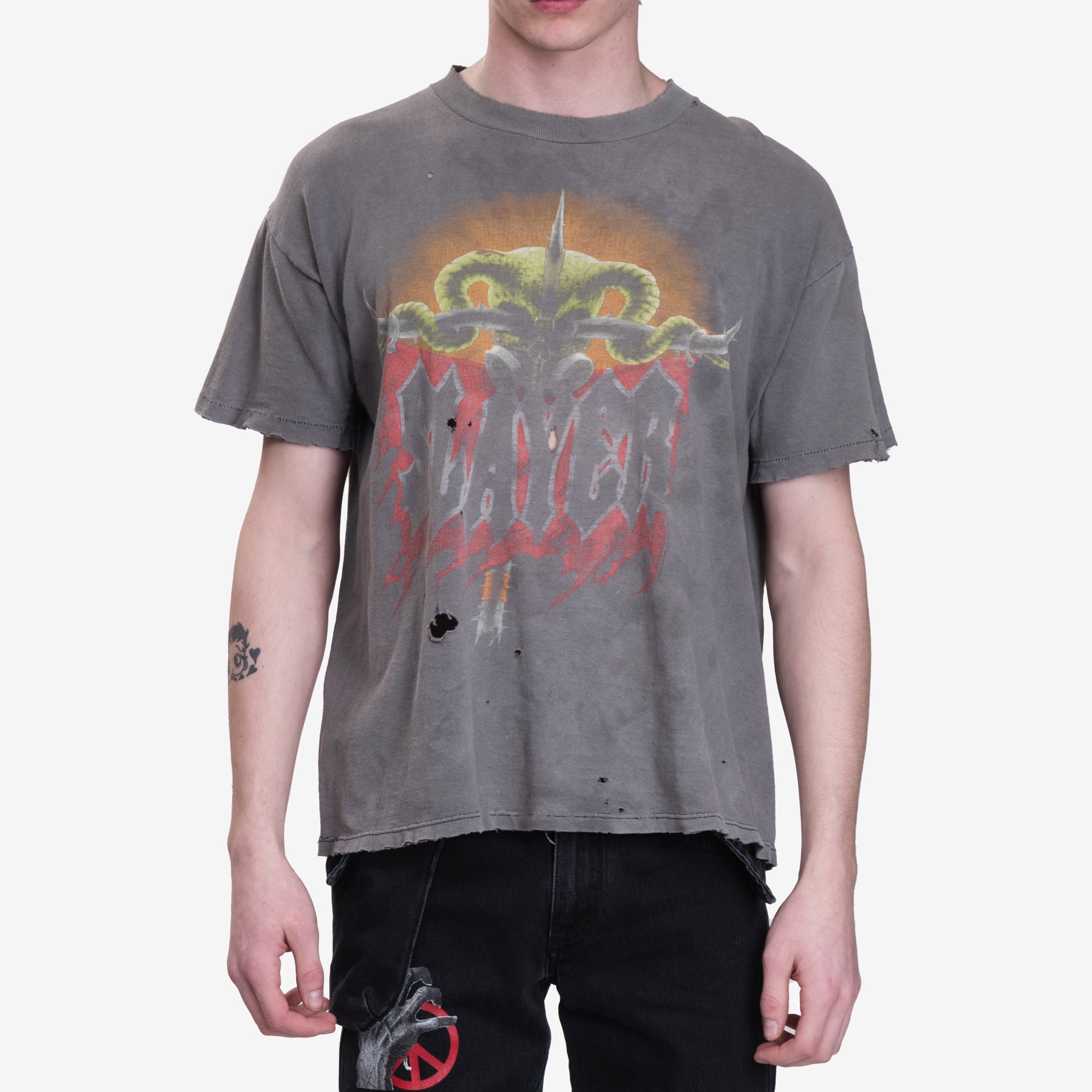 Earthling VIP Slayer Vintage T-Shirt Black - 4