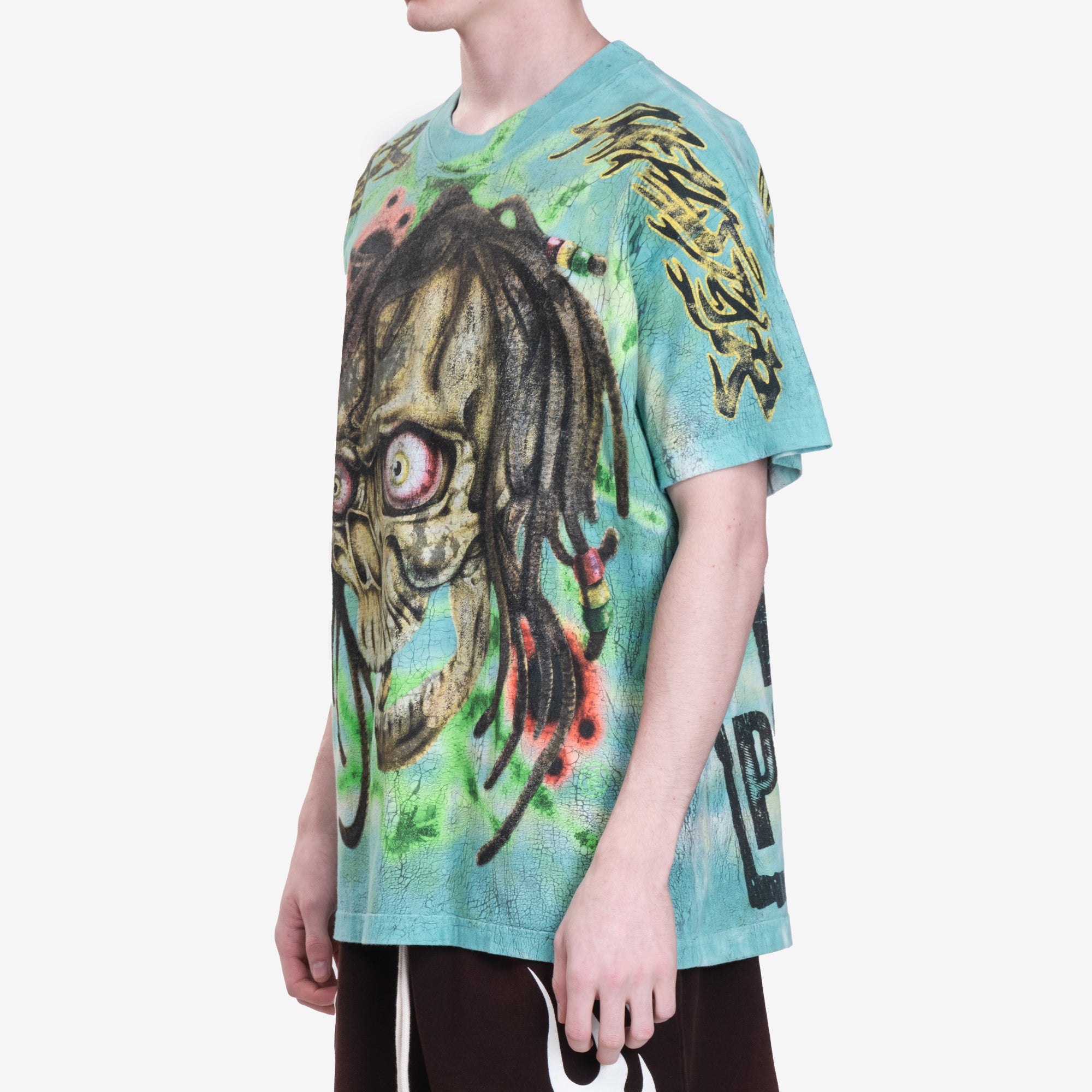 HELLSTAR Green Dye T-Shirt Green - 3