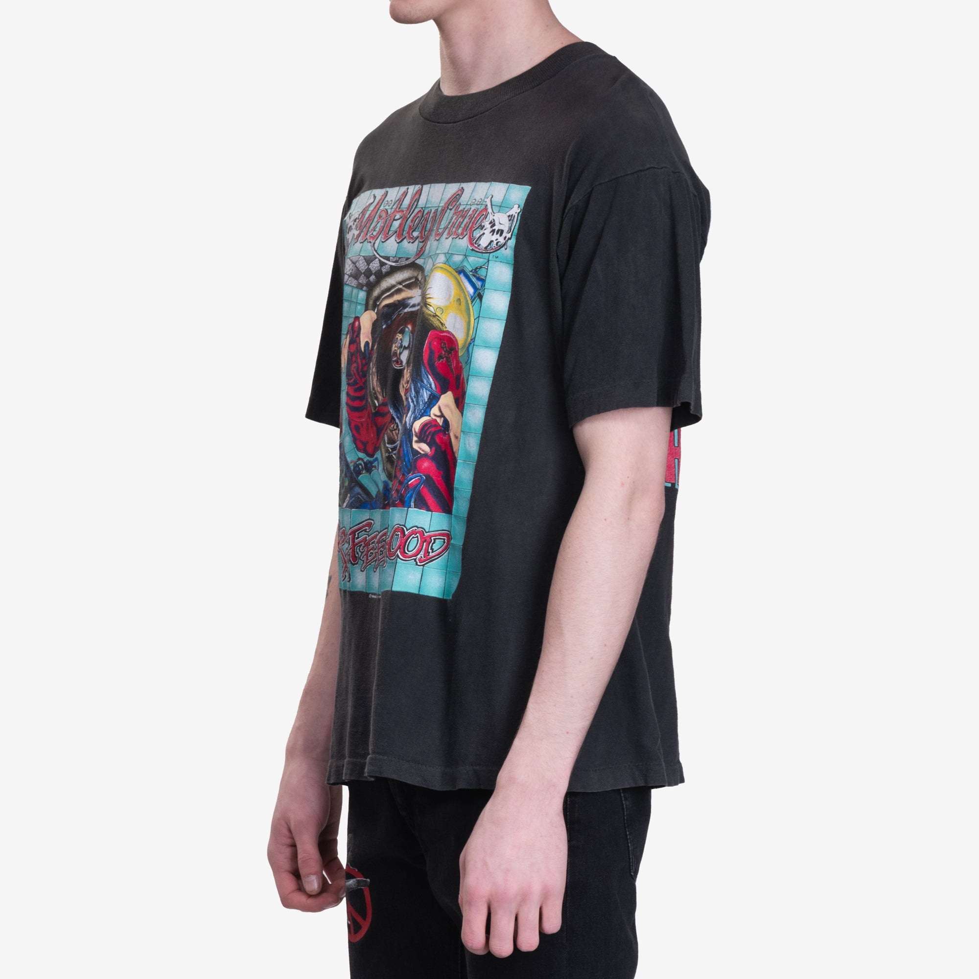 Earthling VIP Motley Crue Vintage T-Shirt Black - 5