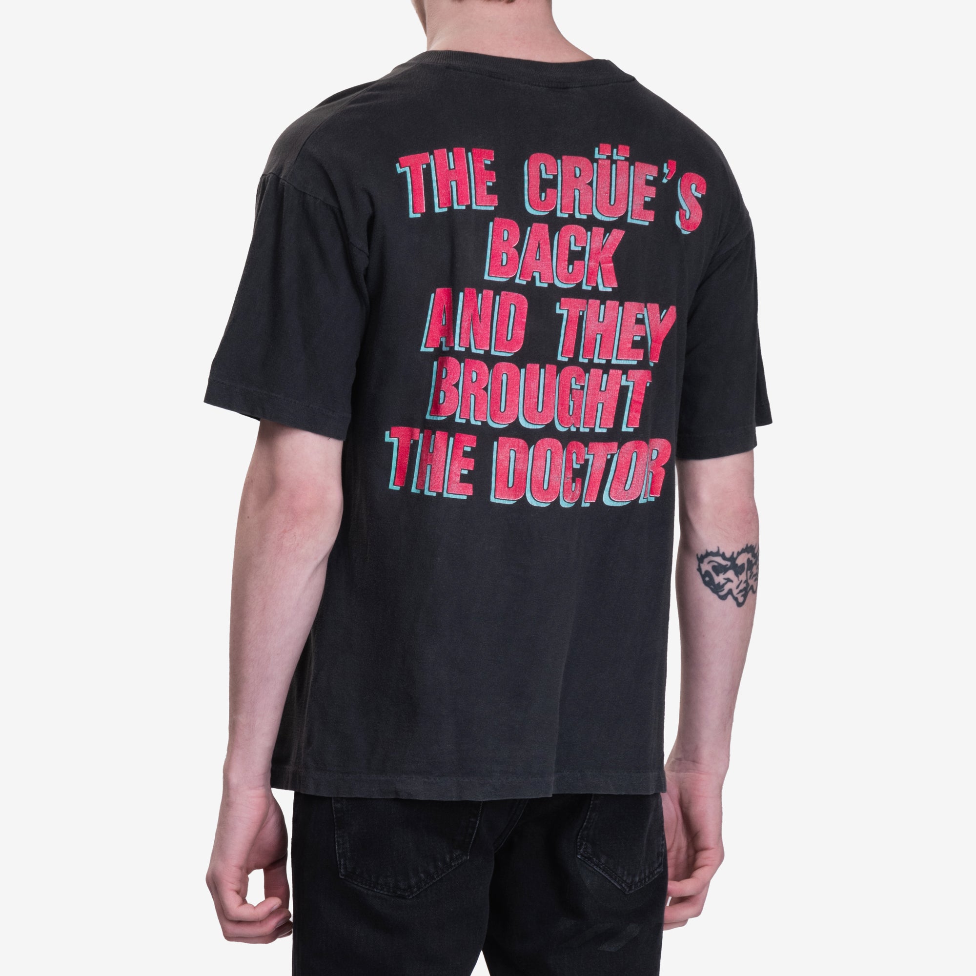 Earthling VIP Motley Crue Vintage T-Shirt Black - 6