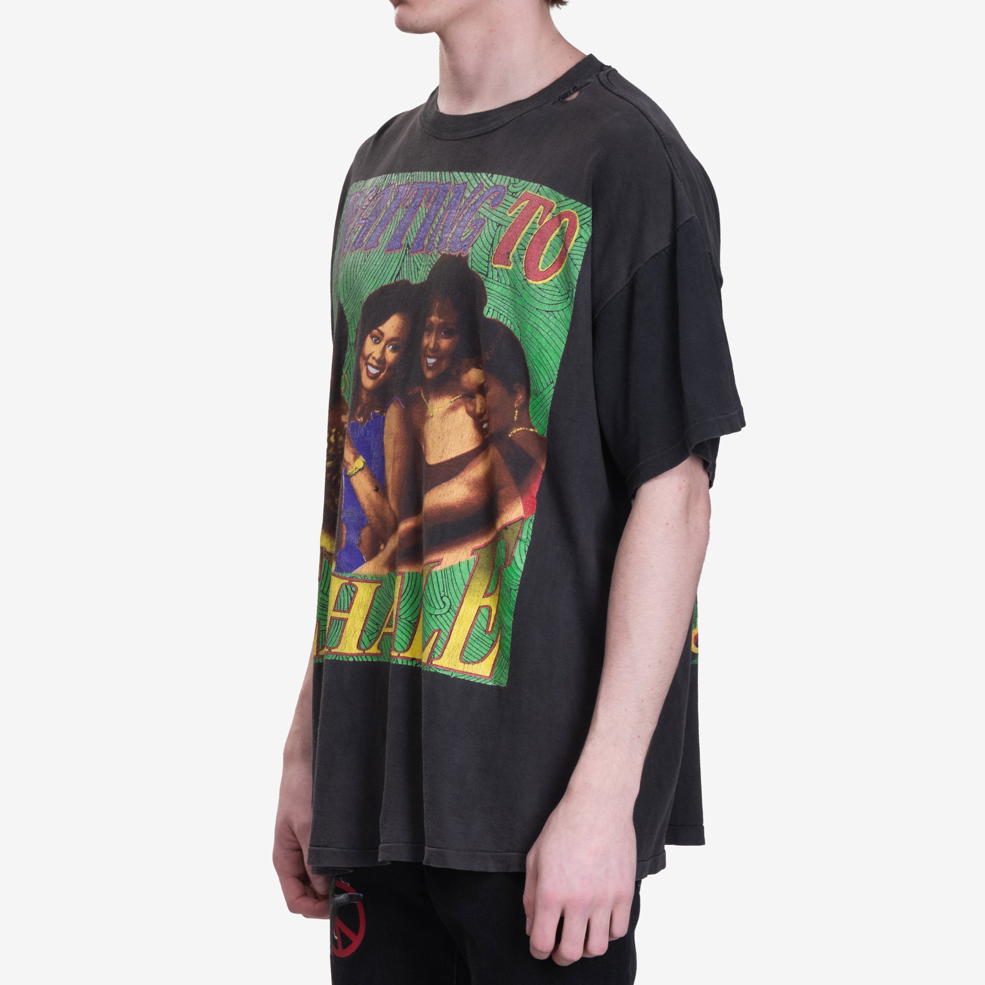 Earthling VIP Waiting to Exhale Vintage T-Shirt Black - 5