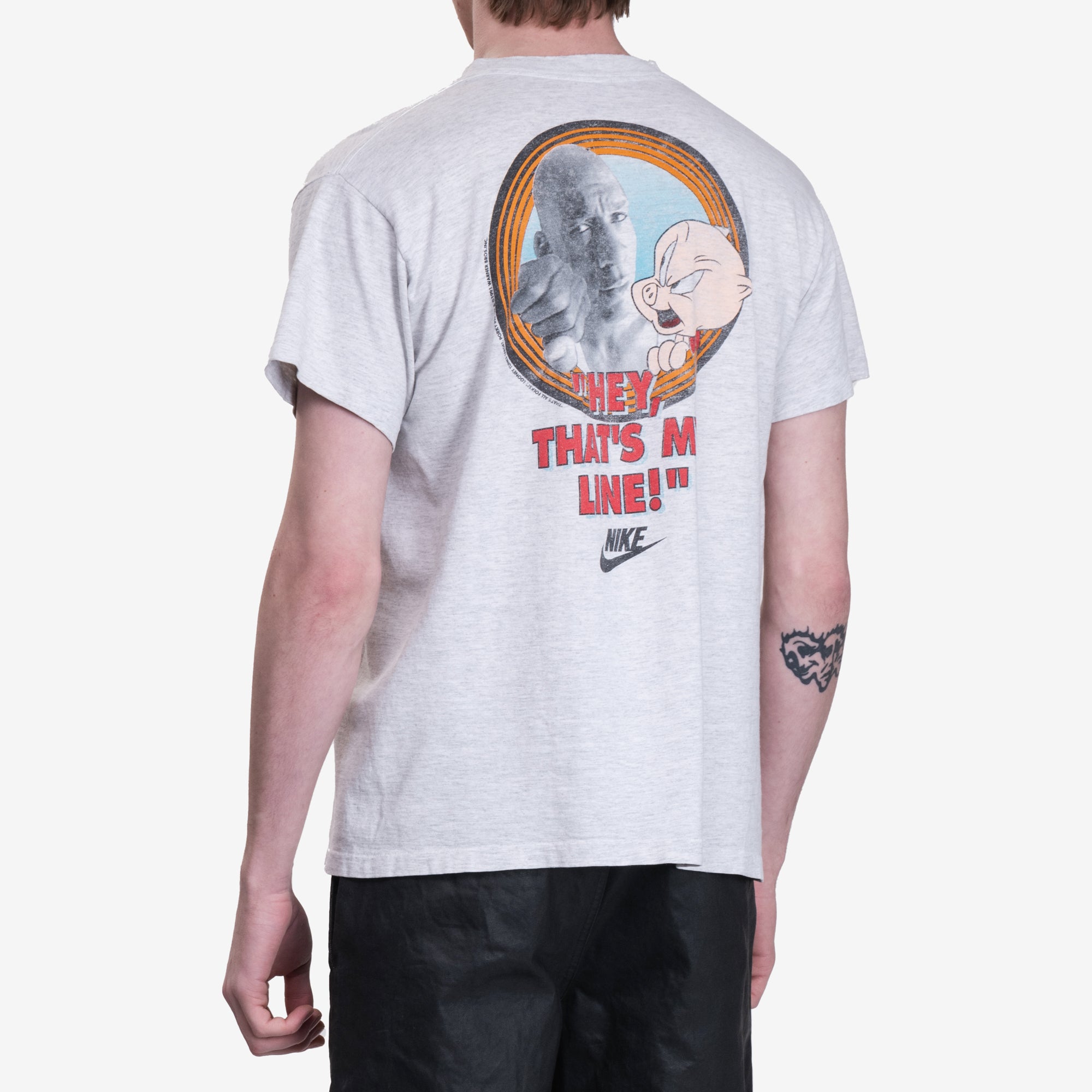 Earthling VIP Jordan Nike Space Jam Vintage T-Shirt White - 6