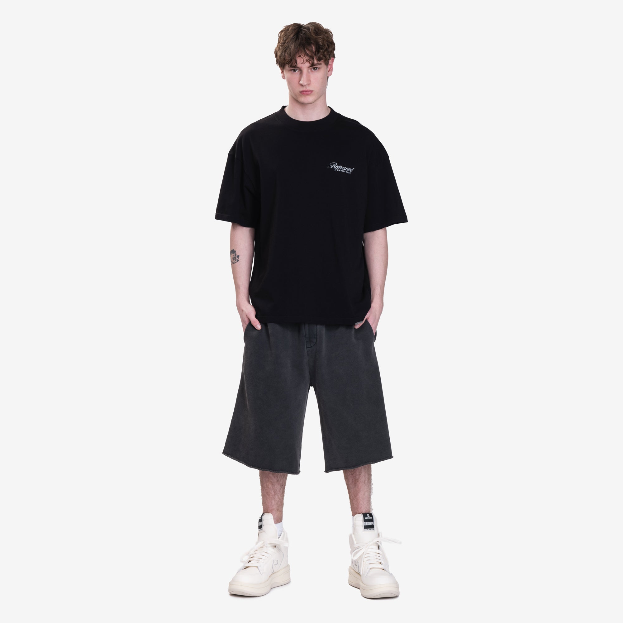 Represent Owners Club Script T-Shirt Black - 2