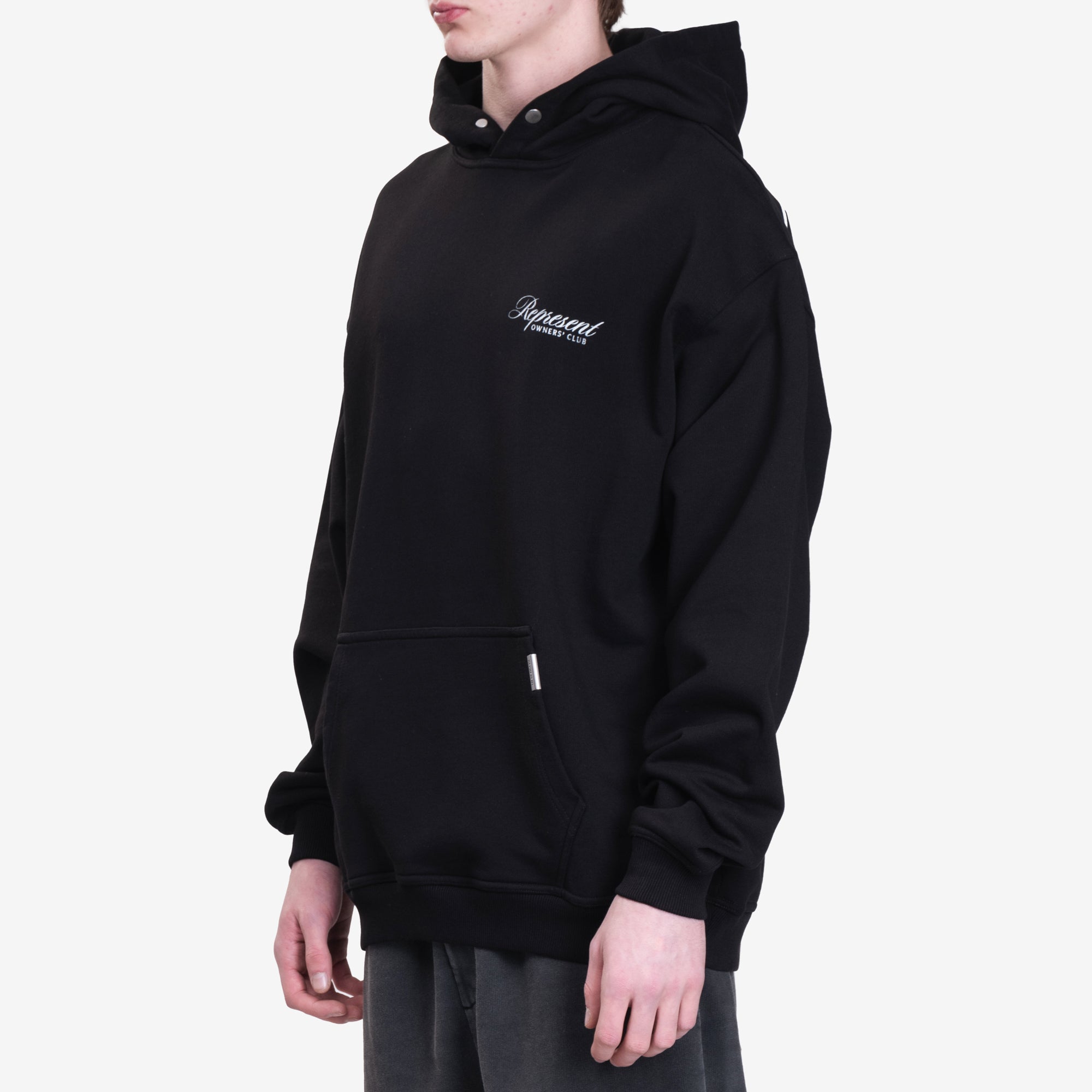 Represent Owners Club Script Hoody Black - 3