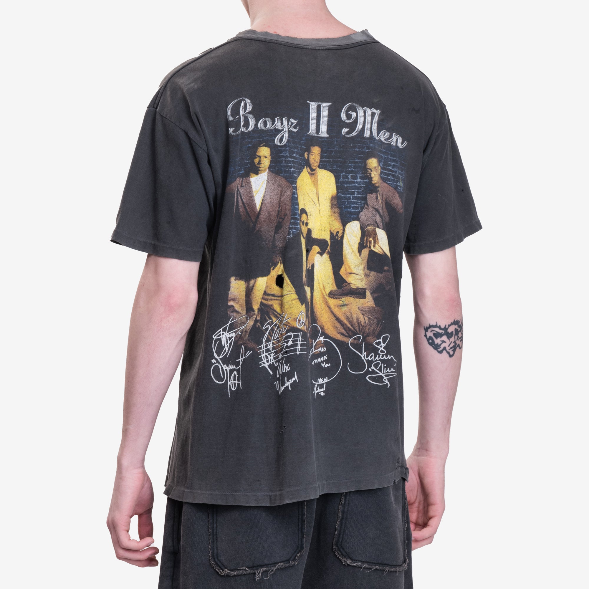 Earthling VIP Boys II Men Vintage T-Shirt Black - 6