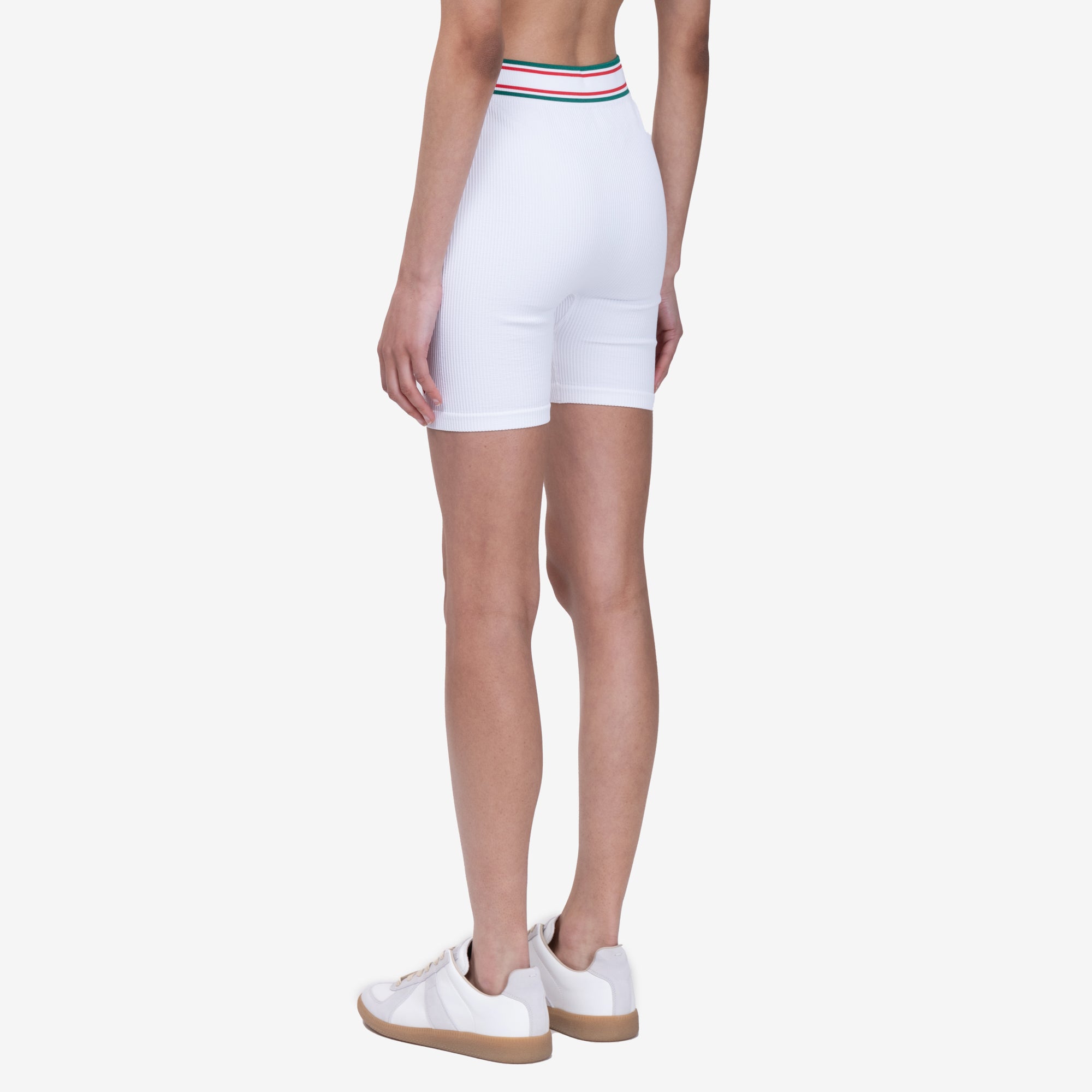 Casablanca Womens White Sports Shorts White - 4