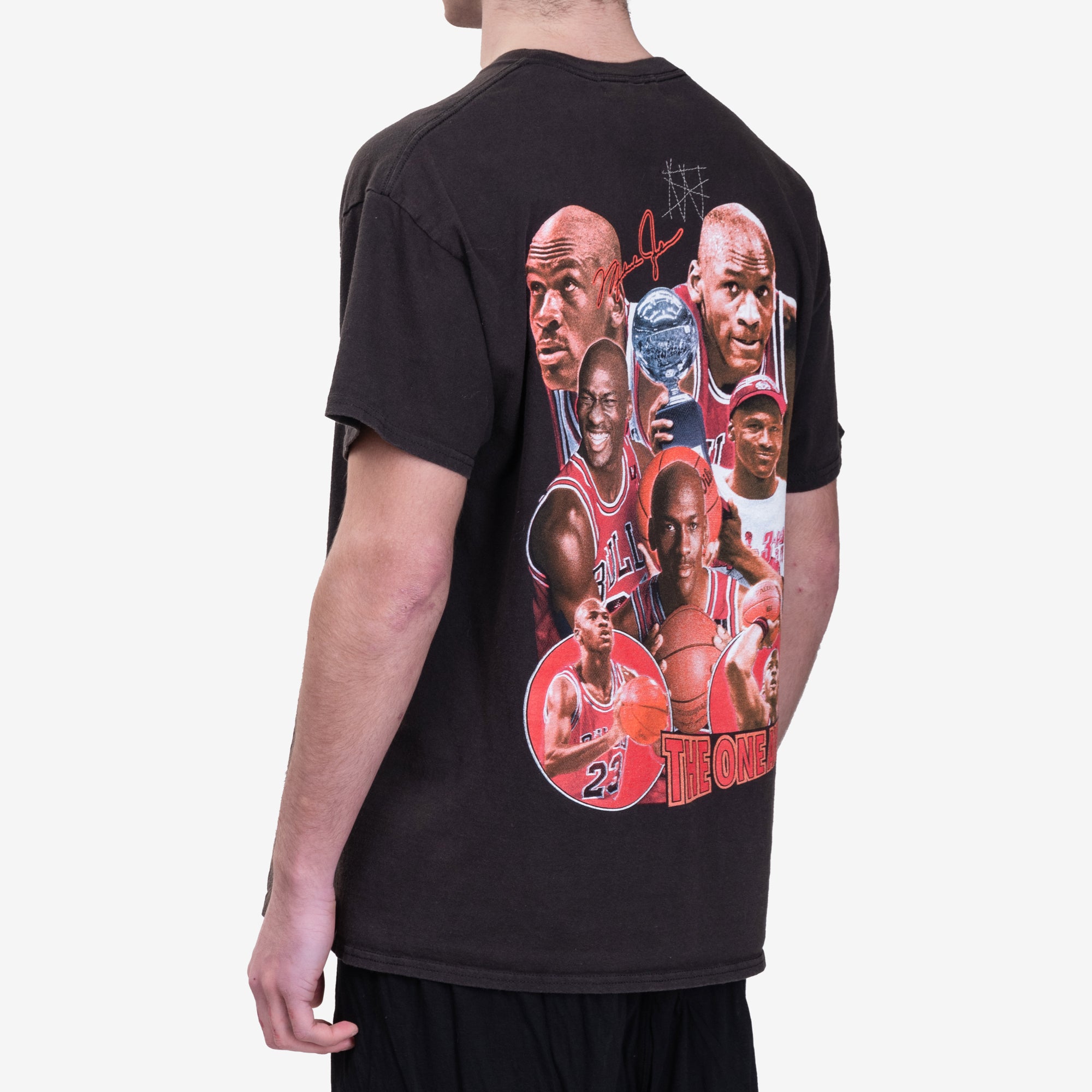 Dom Rebel MJ Icon Vintage T-Shirt Black - 4
