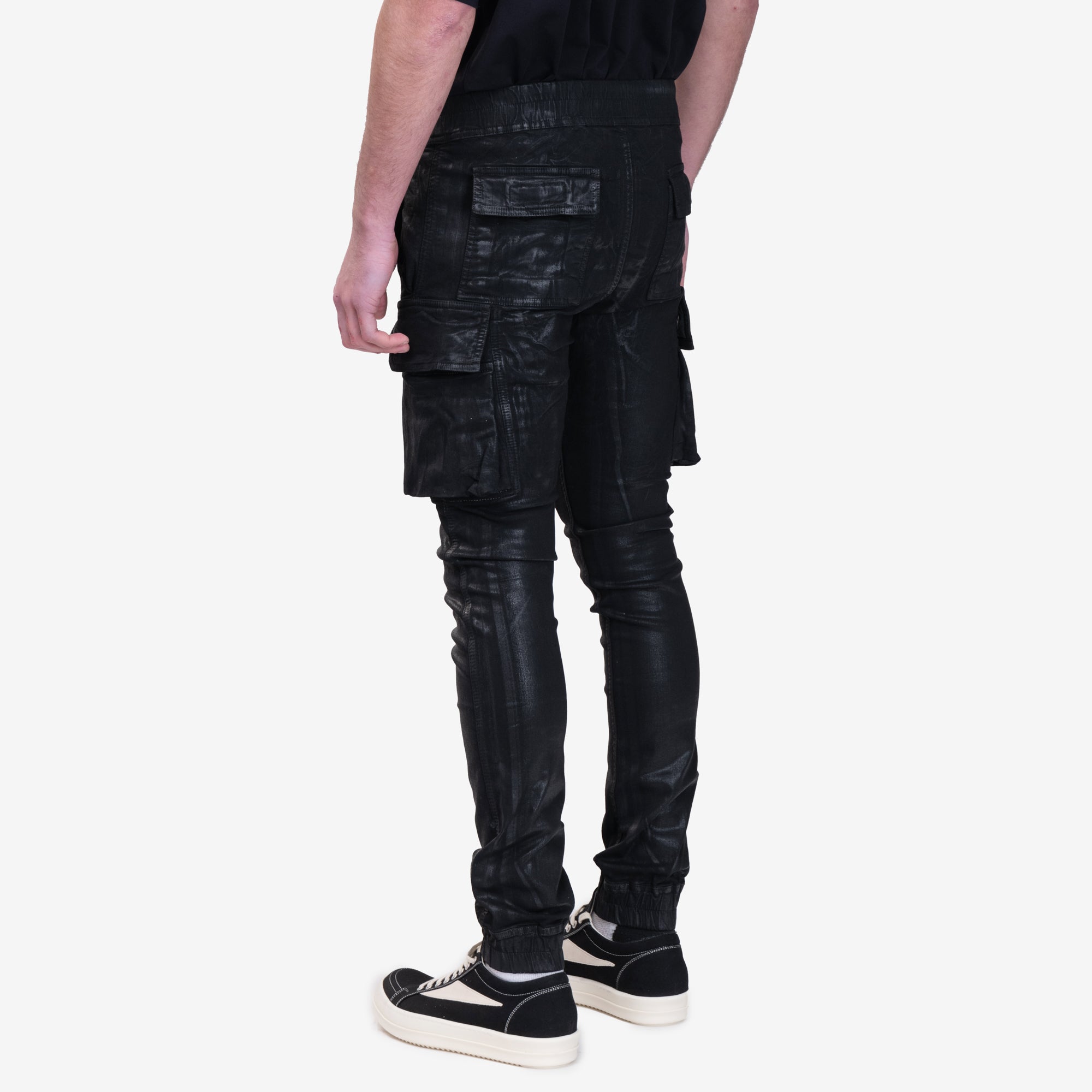 Rick Owens DRKSHDW Mastodon Cut Denim Pants Black - 4