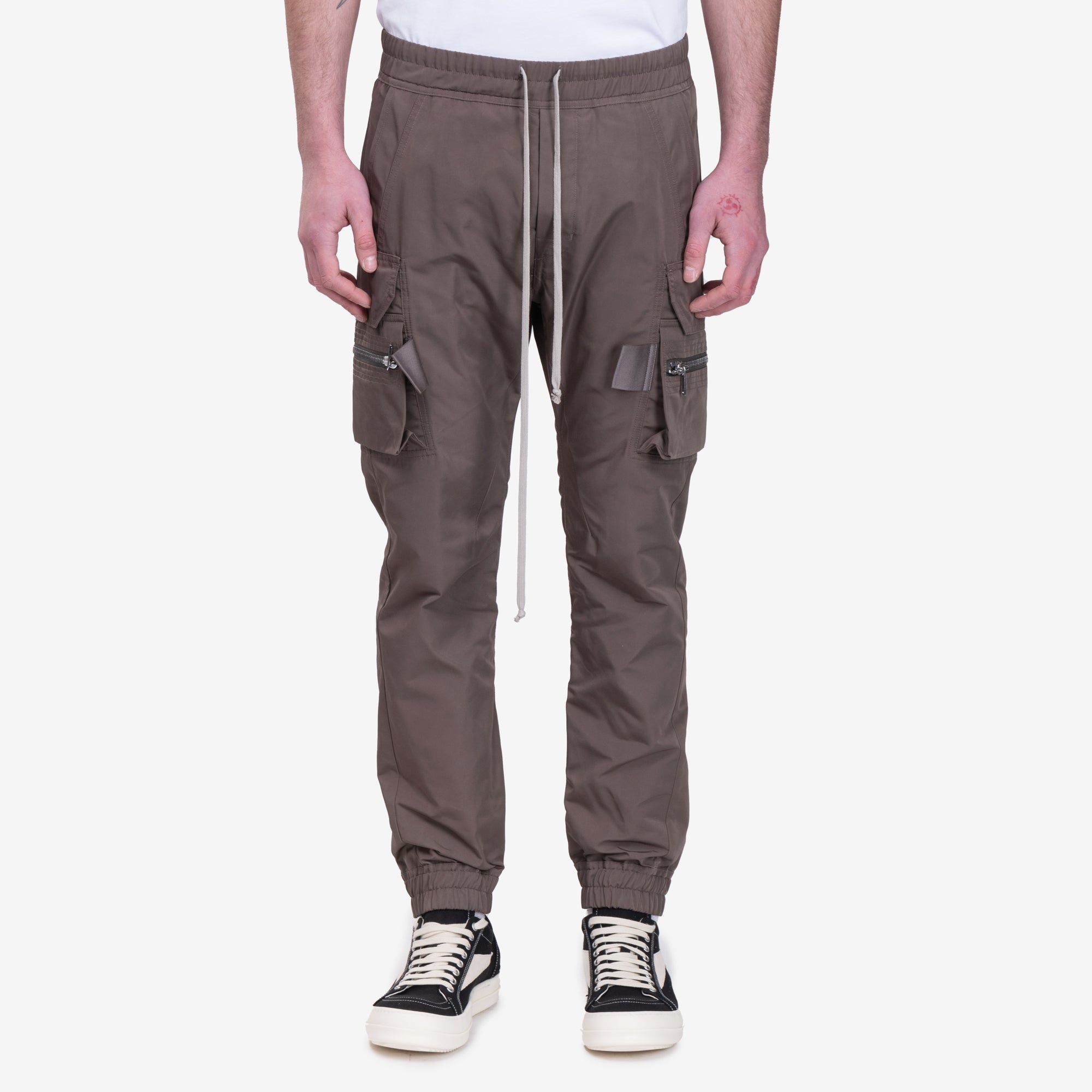 Rick Owens Mastodon Cargo Pants Dust - 1
