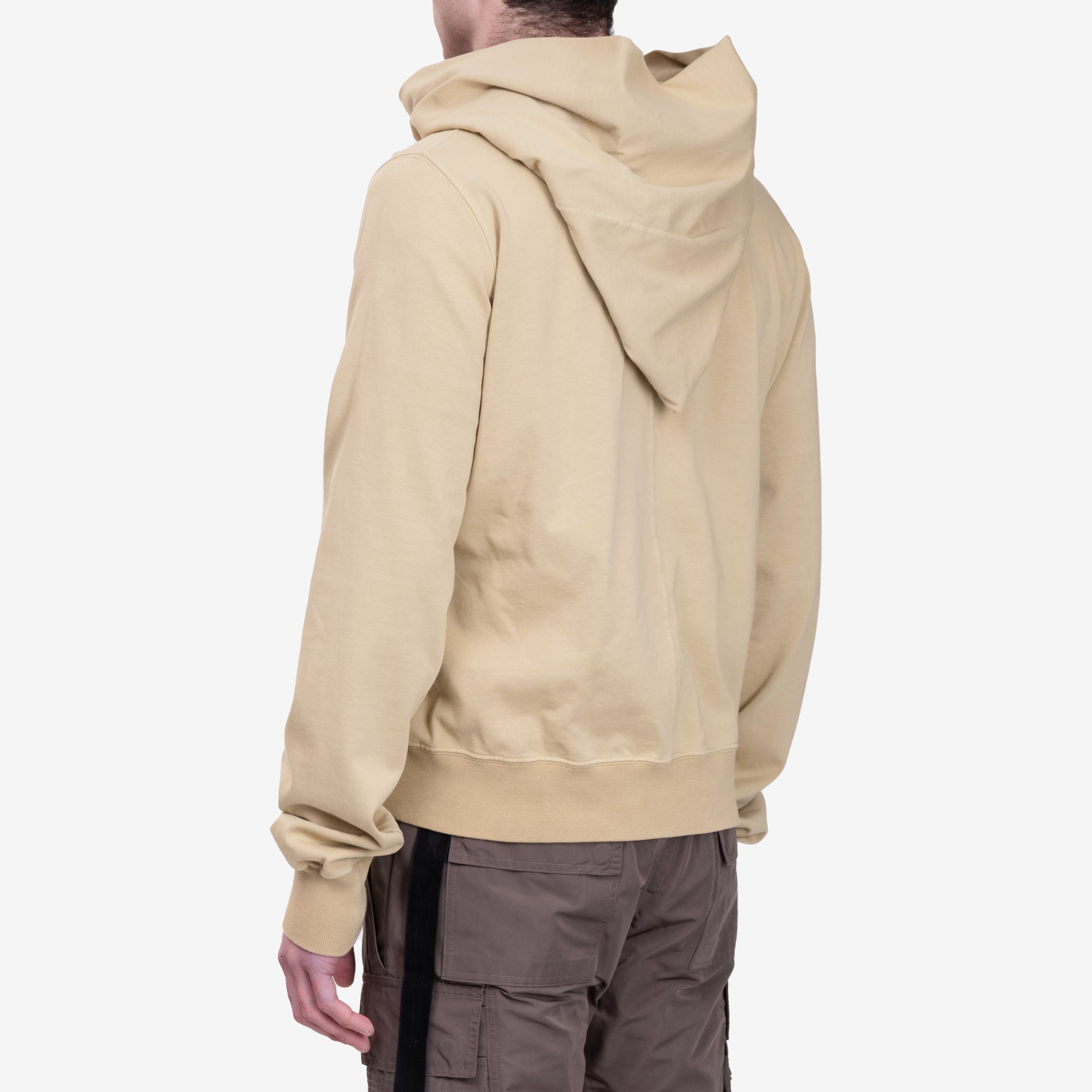 Rick Owens DRKSHDW Mountain Zip Hoody Parchment - 4