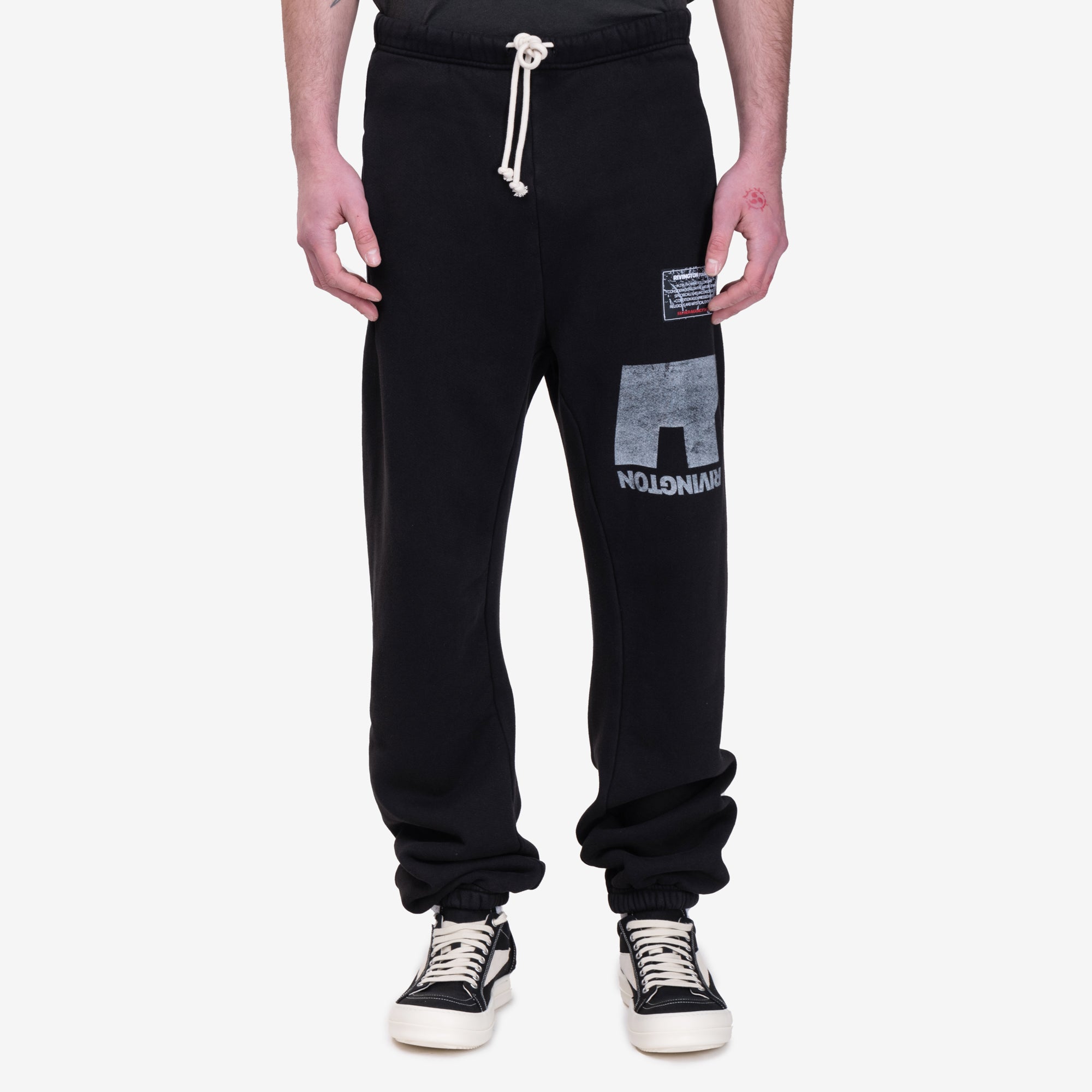 RRR123 Heritage Sweatpants Black - 1