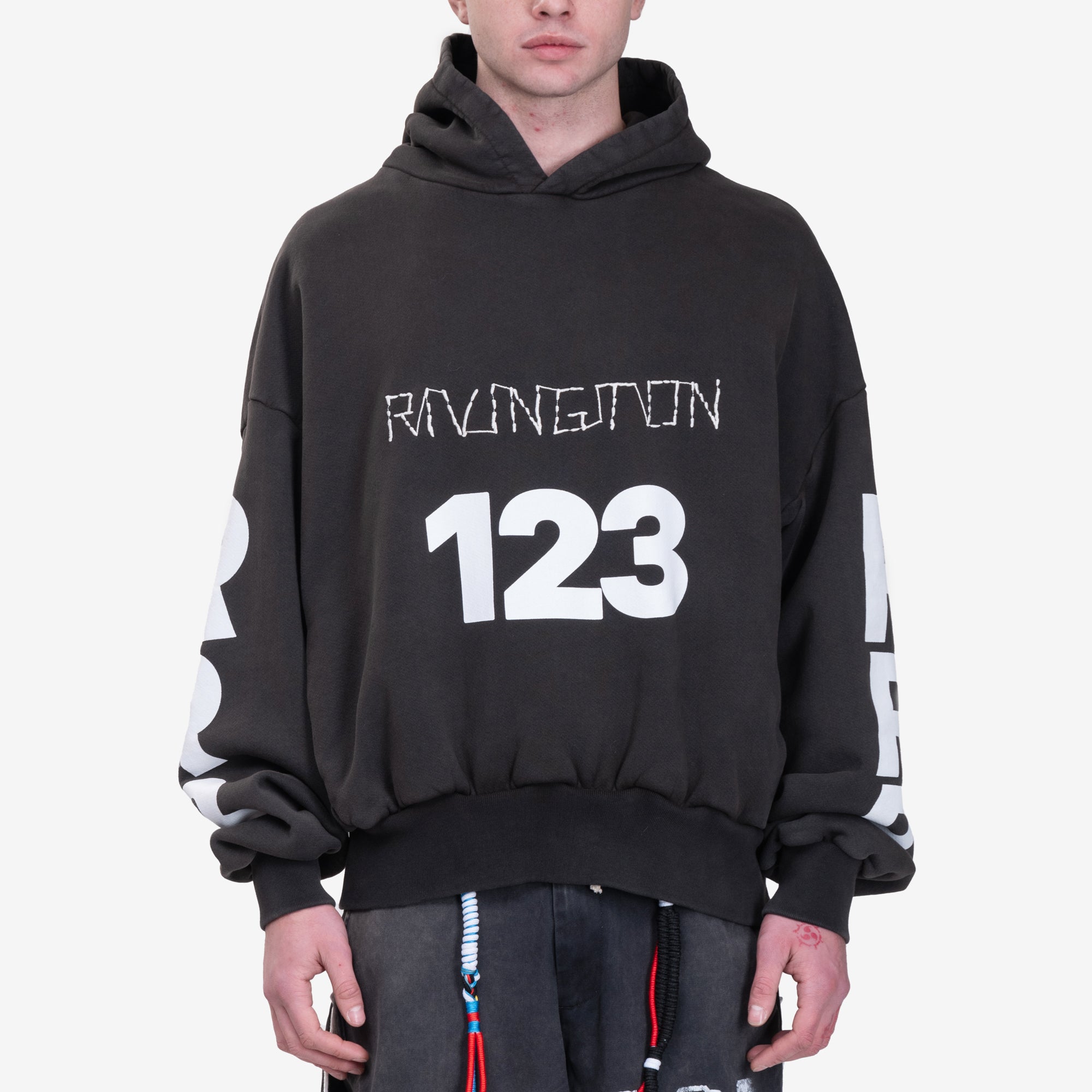 RRR123 USO 123 CVA Hoody Mechanic Black - 1