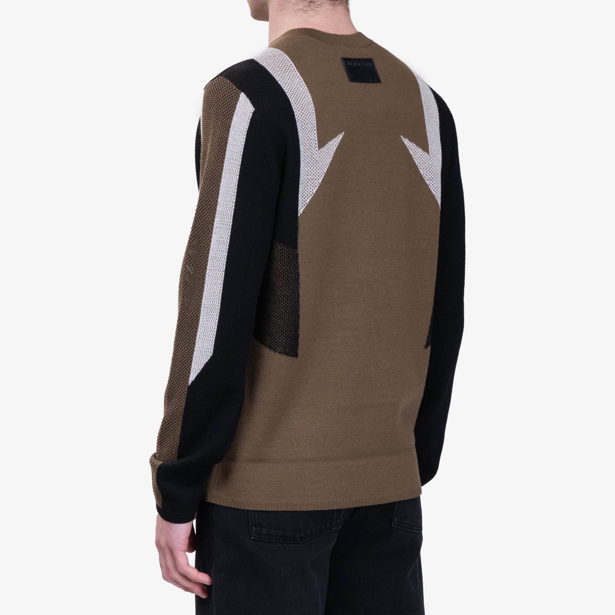 Helmut Lang Sport Merino Sweater Cognac - 4