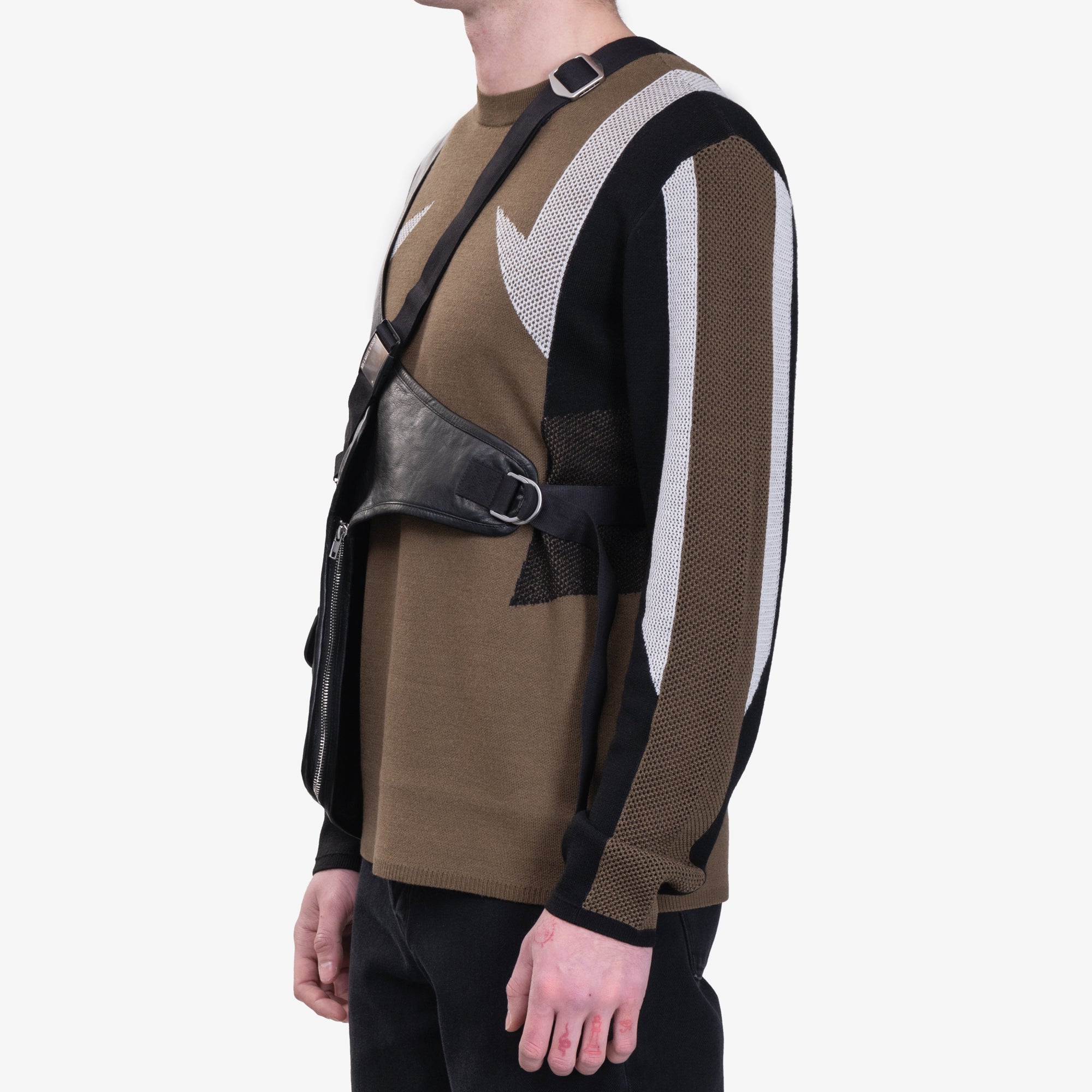 Helmut Lang Utility Bag Vest Black - 3