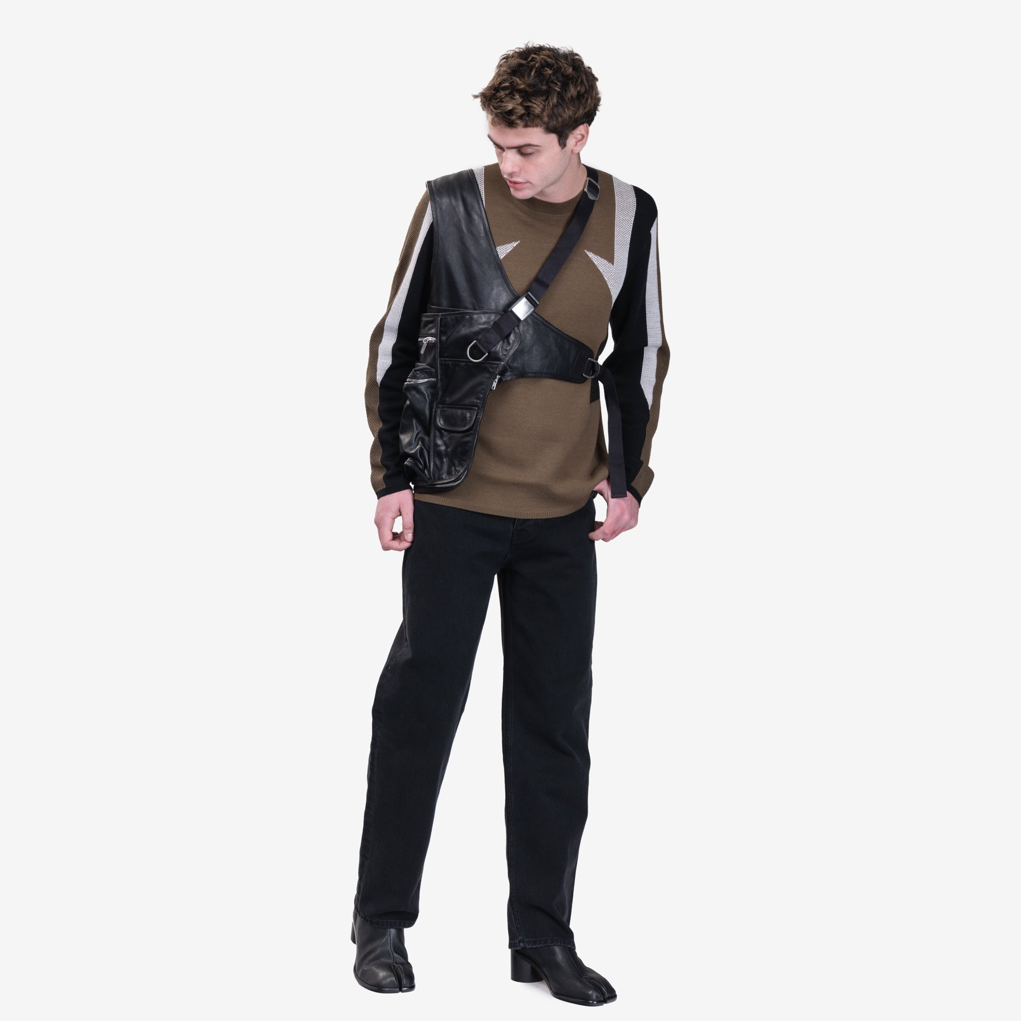 Helmut Lang Utility Bag Vest Black - 8