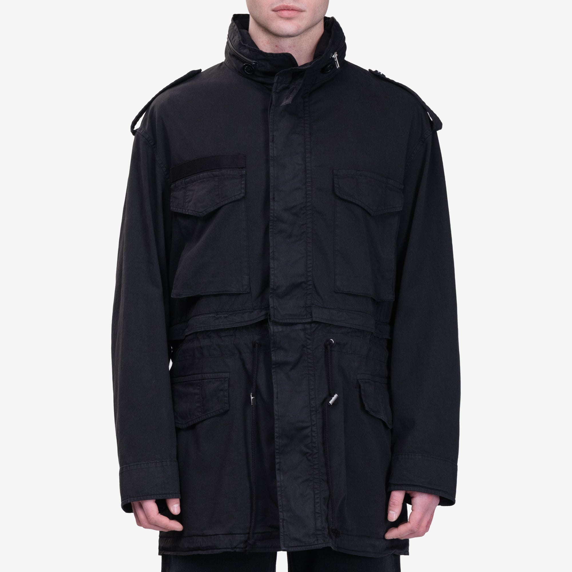Helmut Lang Dissected Field Jacket Black - 1