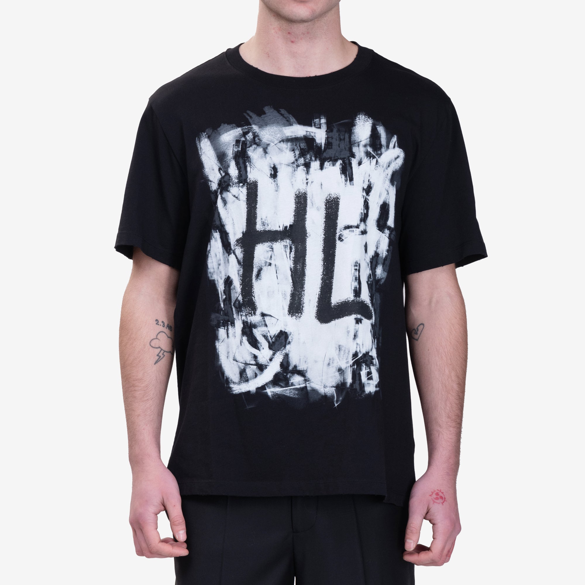 Helmut Lang Scribble T-Shirt Black - 1
