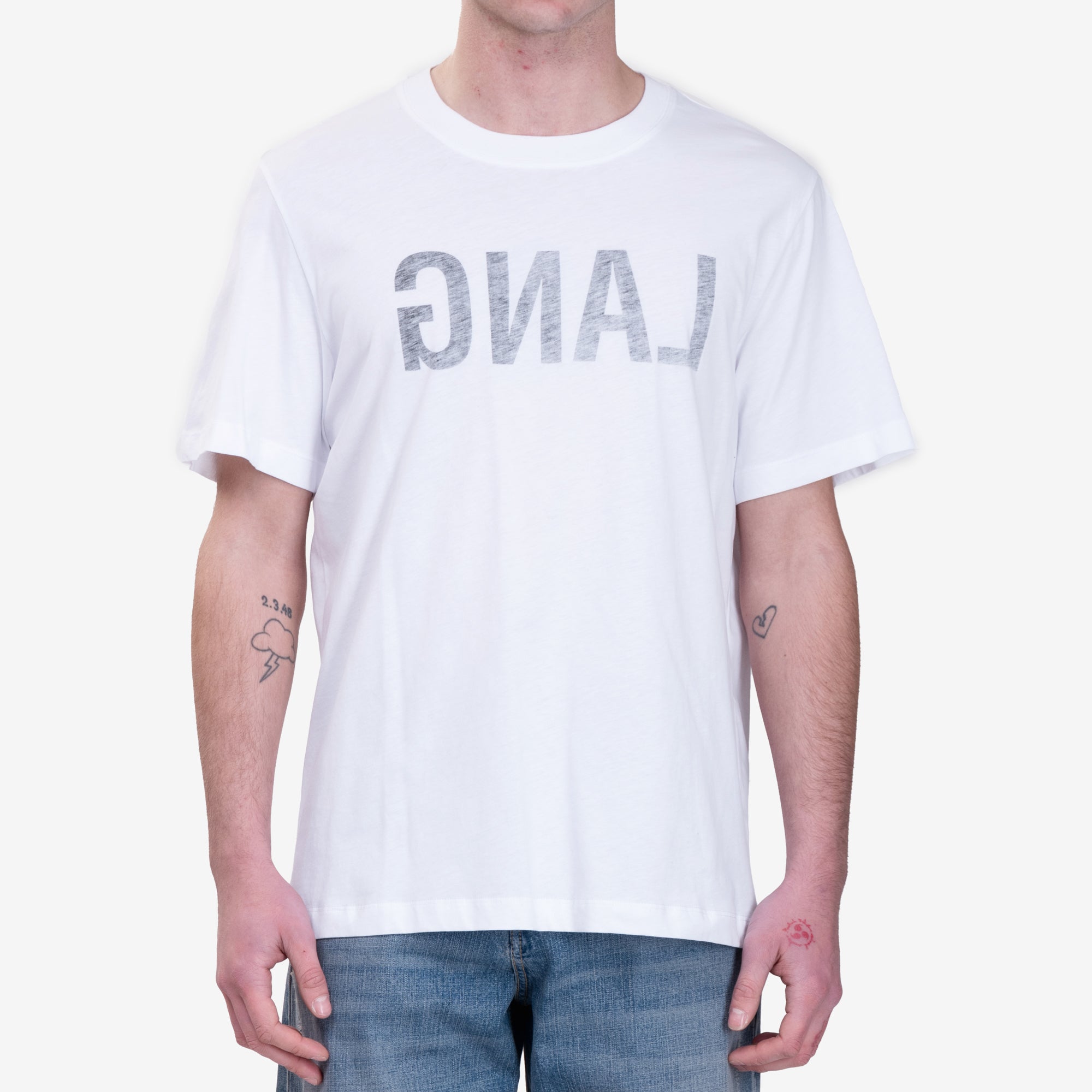 Helmut Lang Lang T-Shirt White - 1