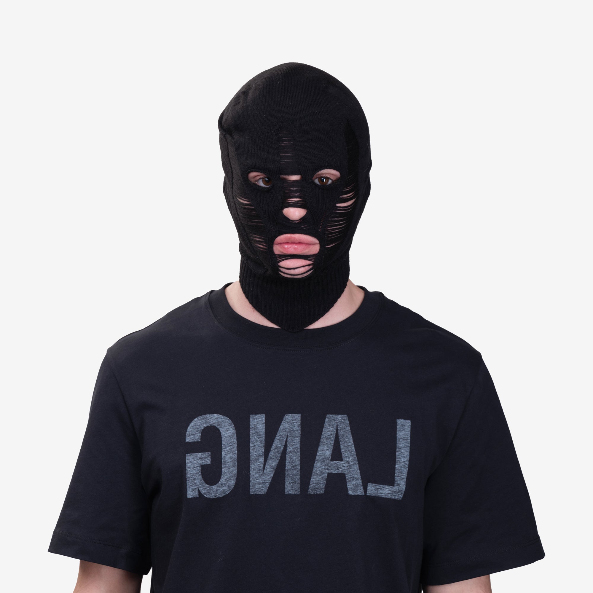 Rick Owens Runway Skull Balaclava Black - 2