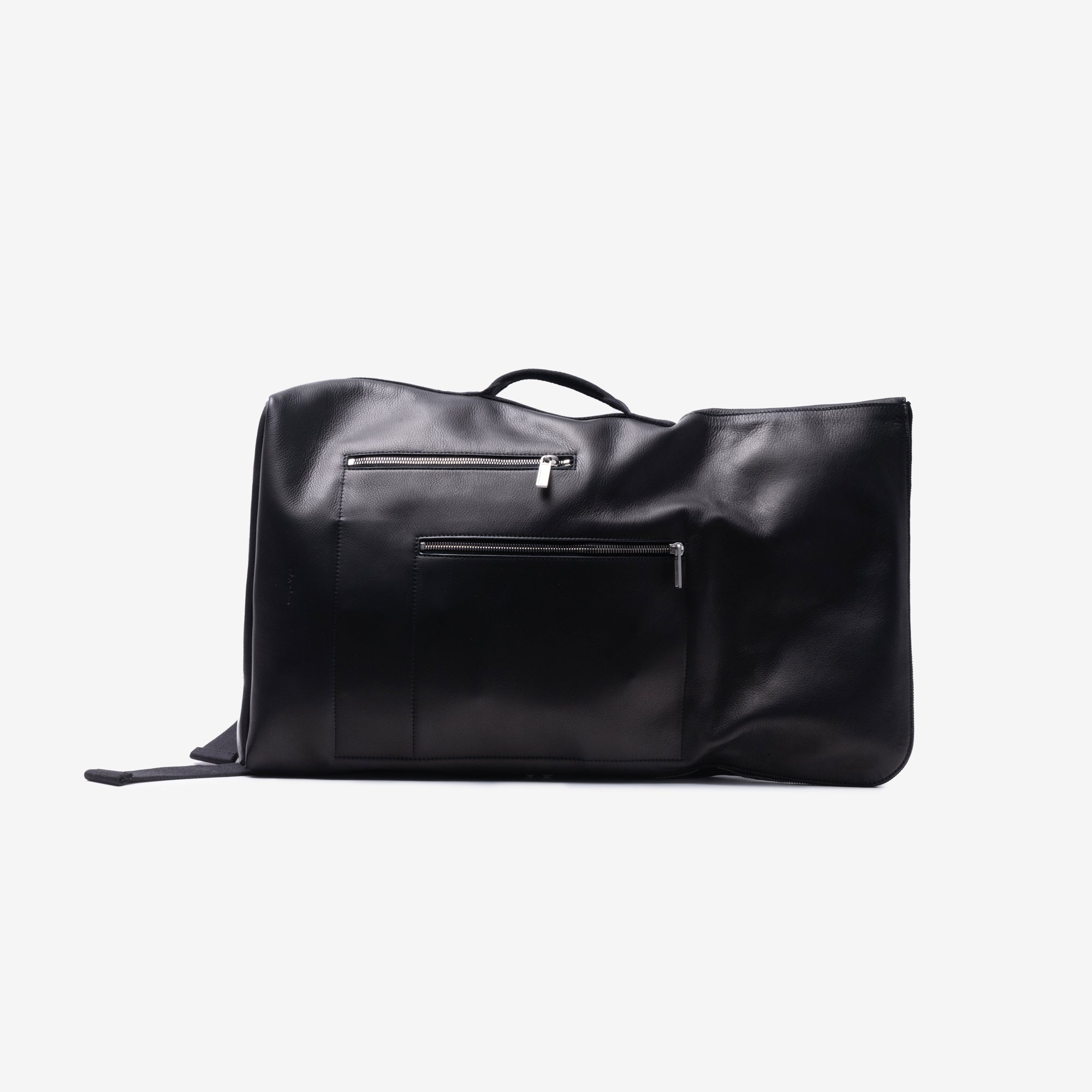 Rick Owens Cargo Leather Backpack Black - 5