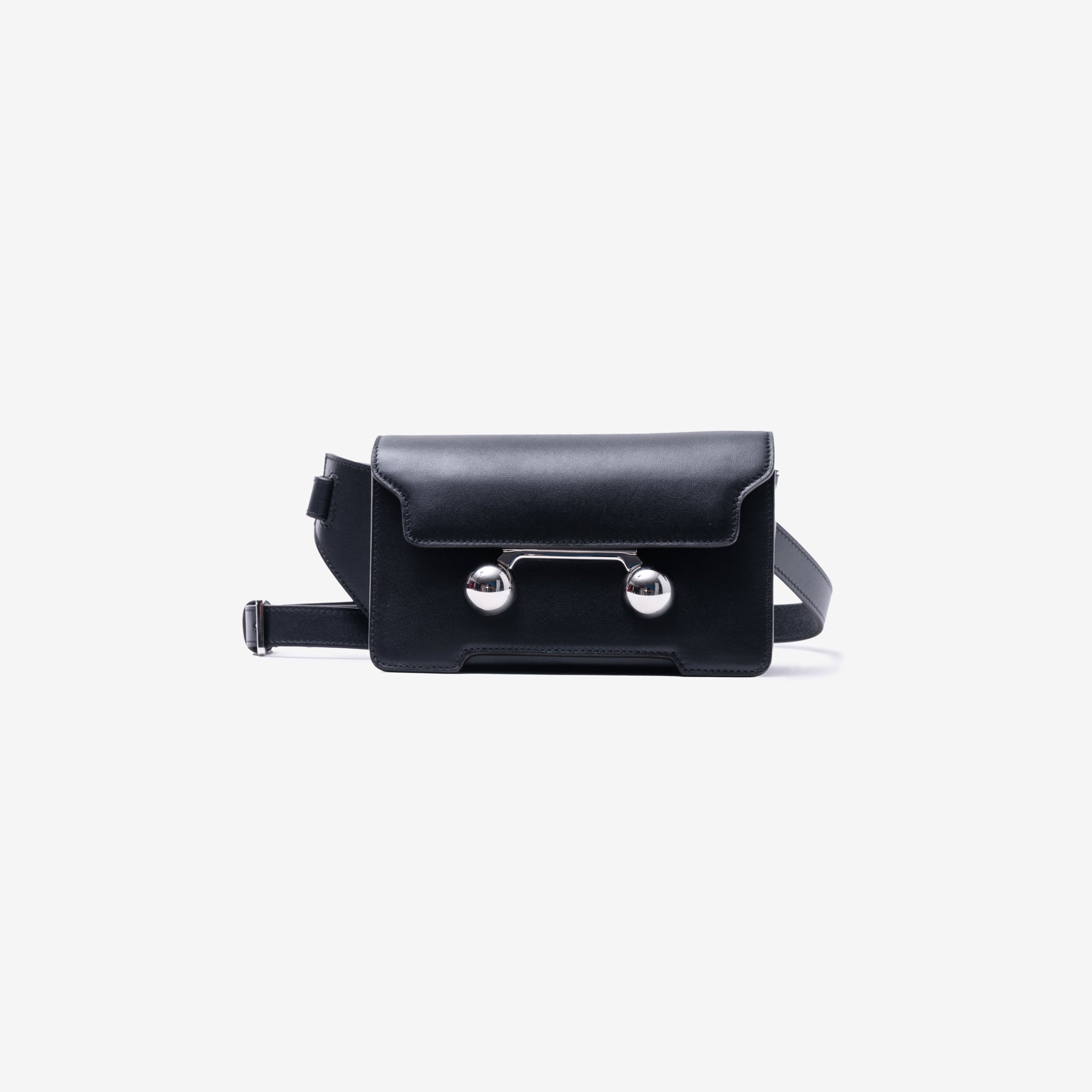 MARNI Trunkaroo Crossbody Bag Black - 1