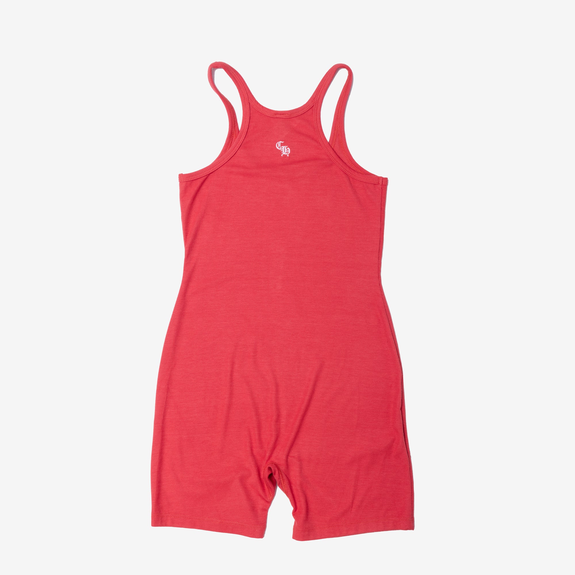 Chrome Hearts Womens Chrome Hearts Bad Seed Onesie Red - 2