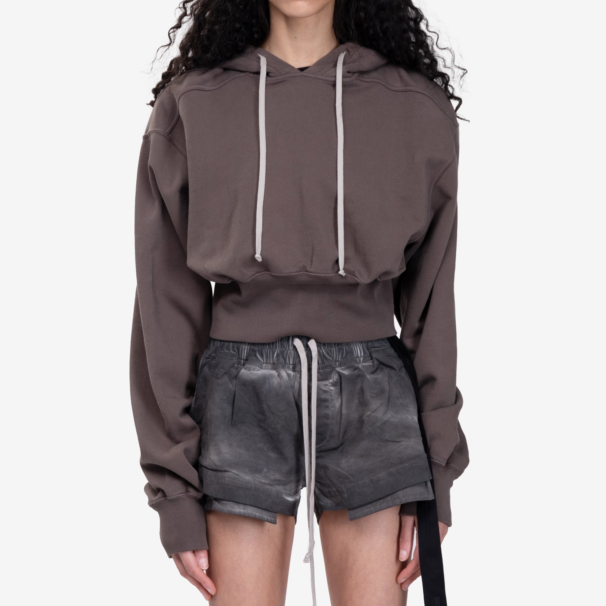 Rick Owens DRKSHDW Womens Tatlin Hoody Dust - 1
