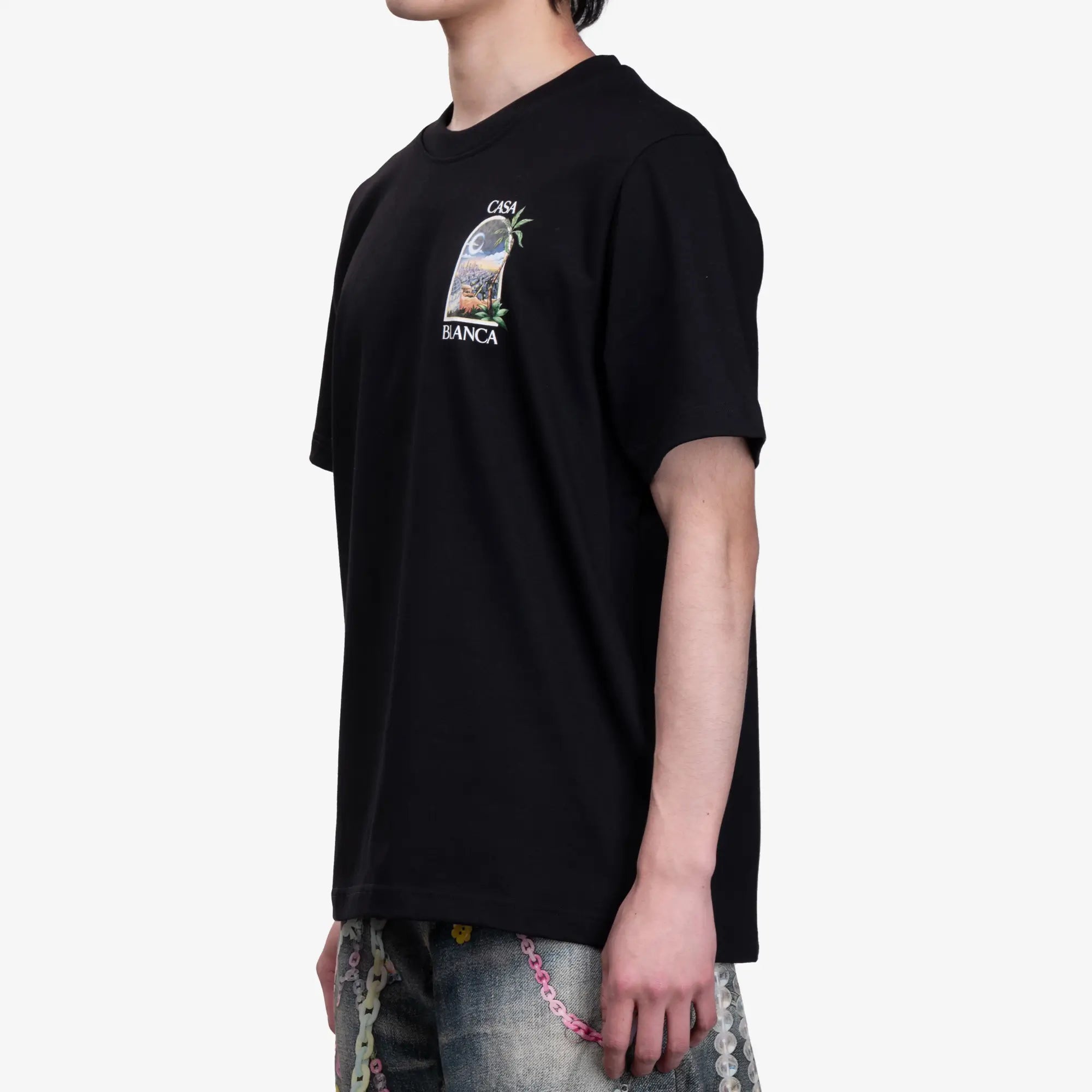 Casablanca LA Nights T-Shirt Black - 3