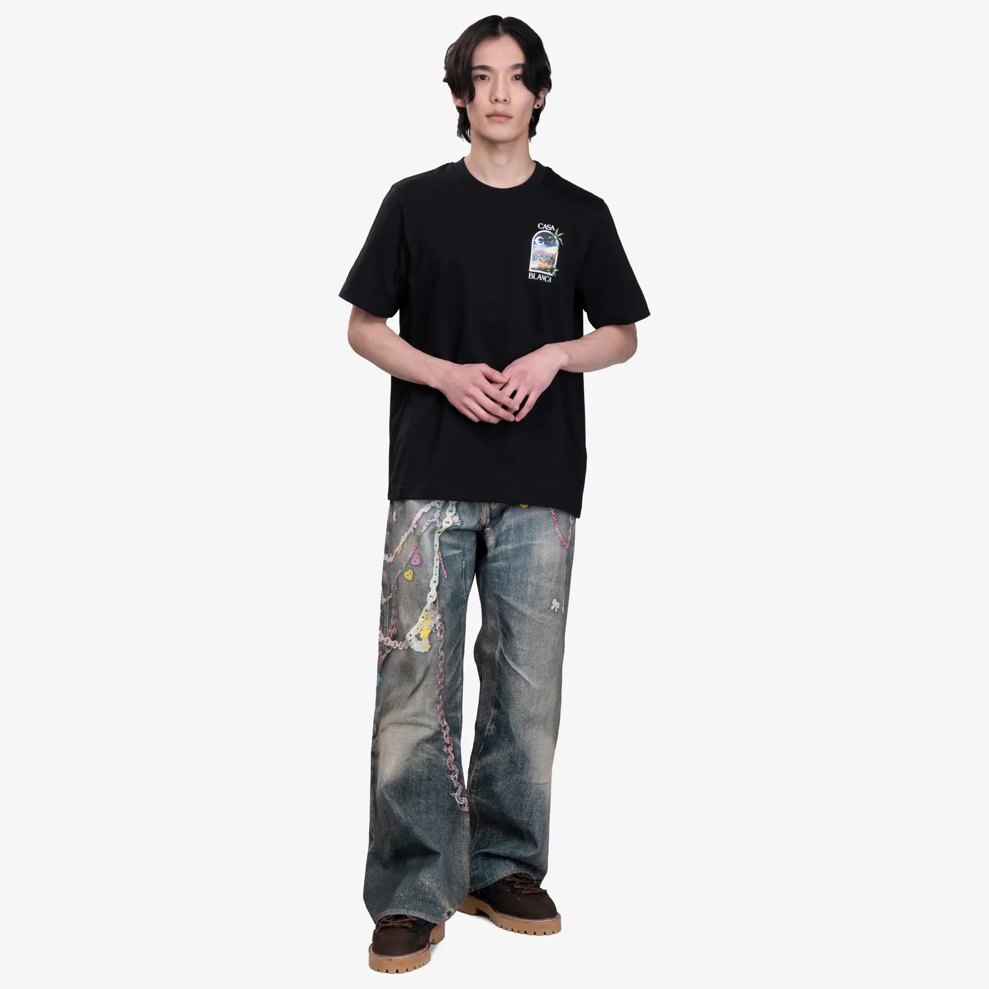 Casablanca LA Nights T-Shirt Black - 2