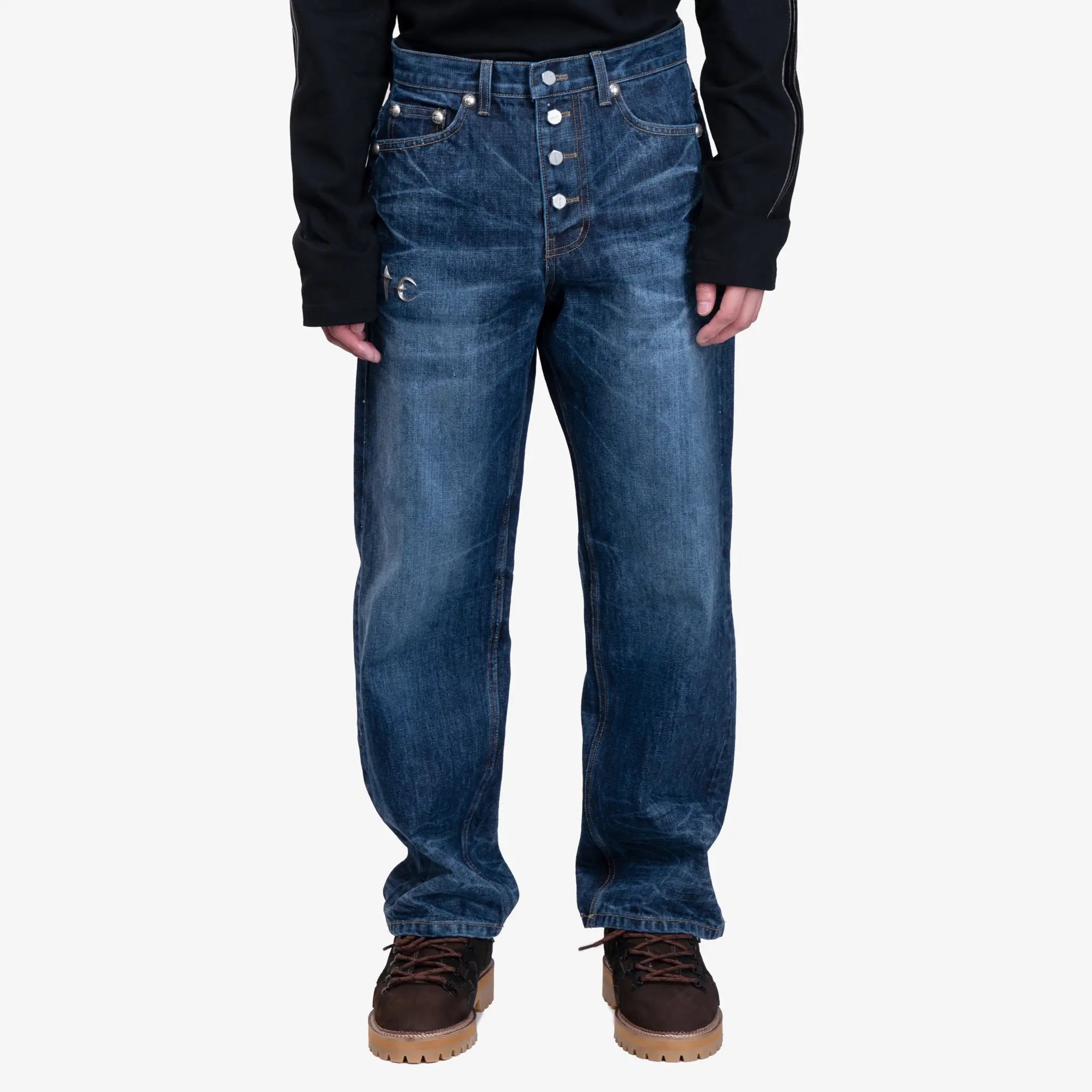 Thug Club Naval Warfare Jeans Blue - 1