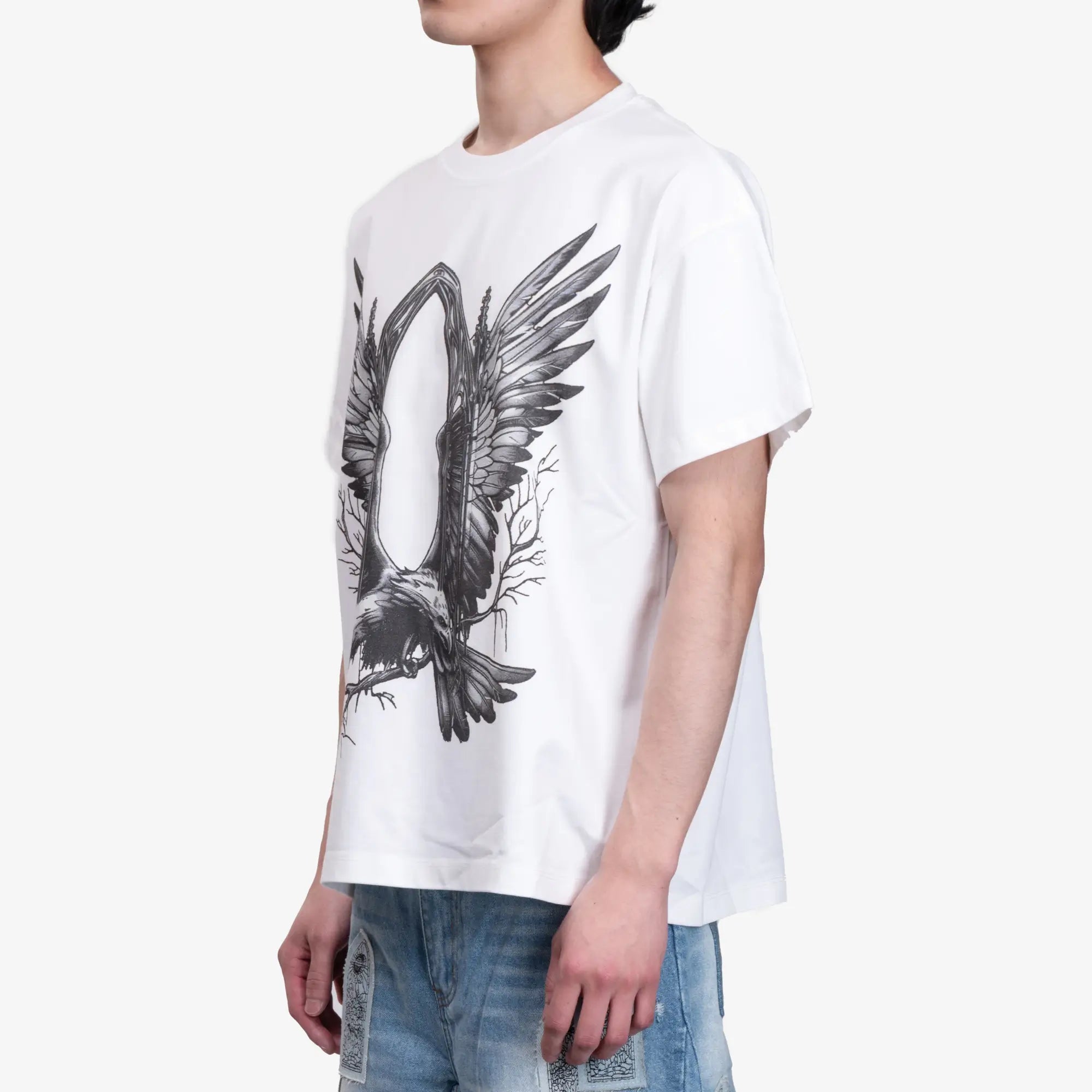 Who Decides War Soaring Window T-Shirt Cloud - 3