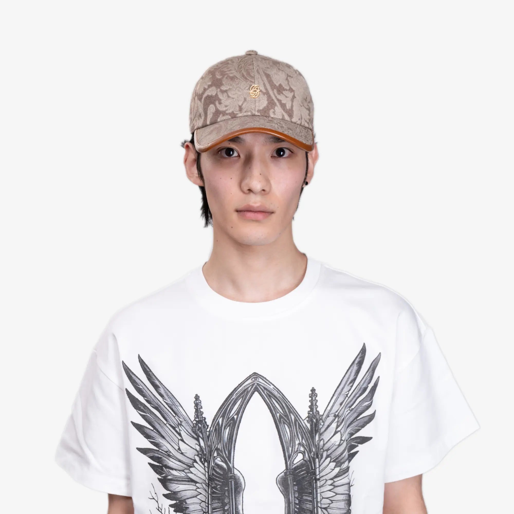 Drôle de Monsieur La Casquette Jacquard Beige - 2