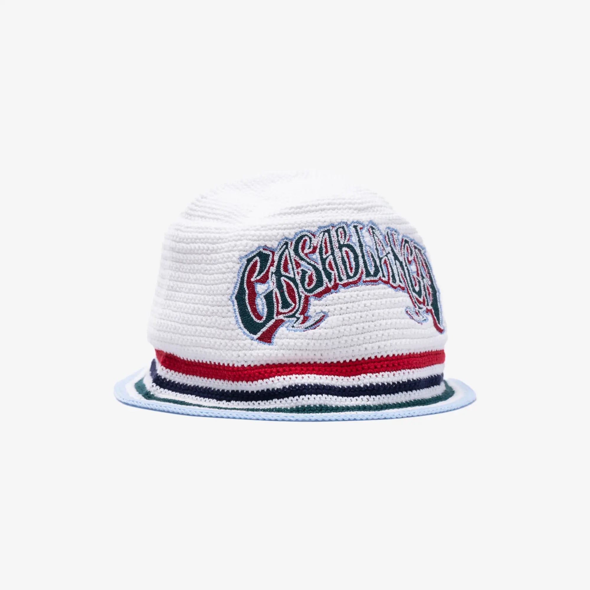 Casablanca Crochet Hat White - 3