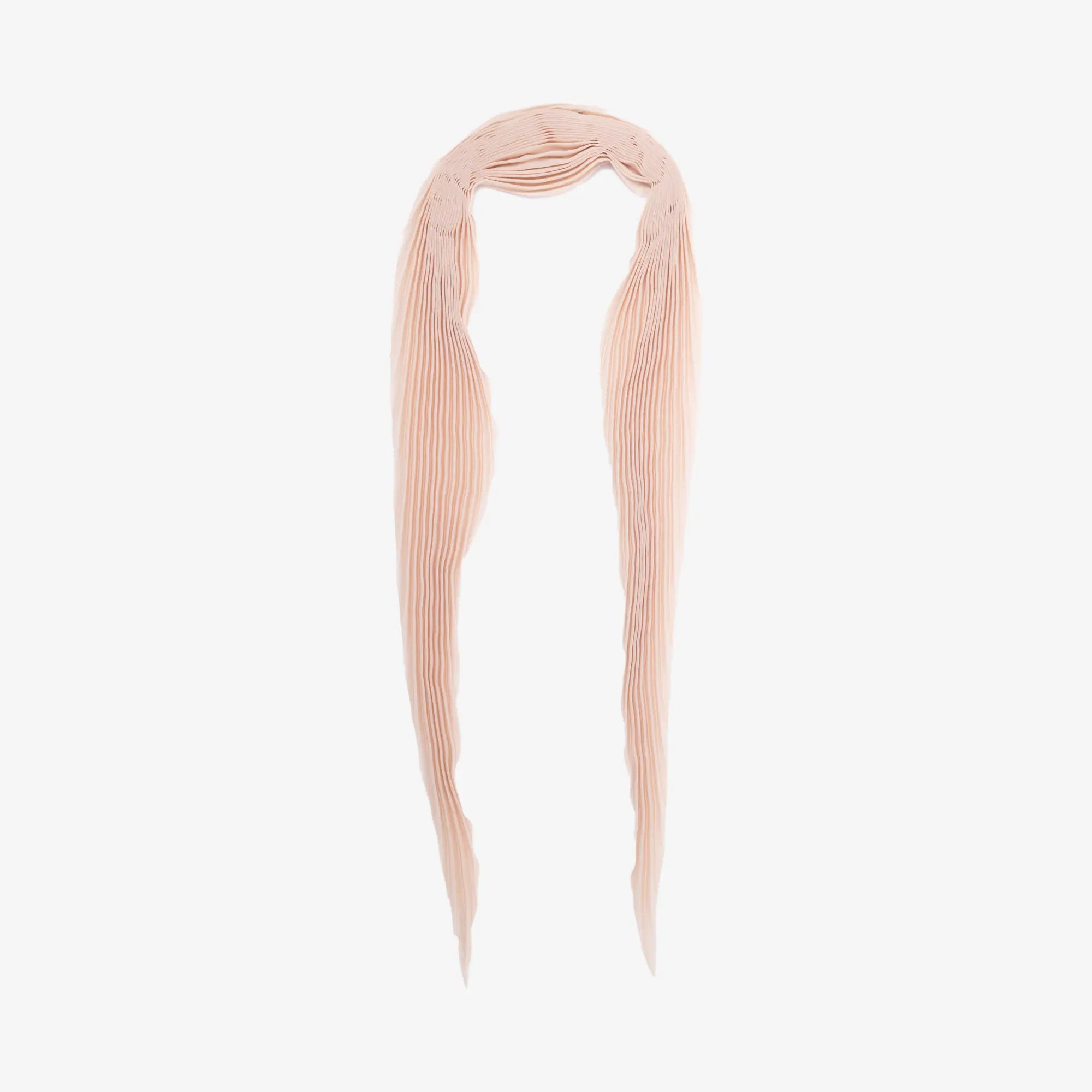 AMI Plisse Pleated Scarf Ginger - 2