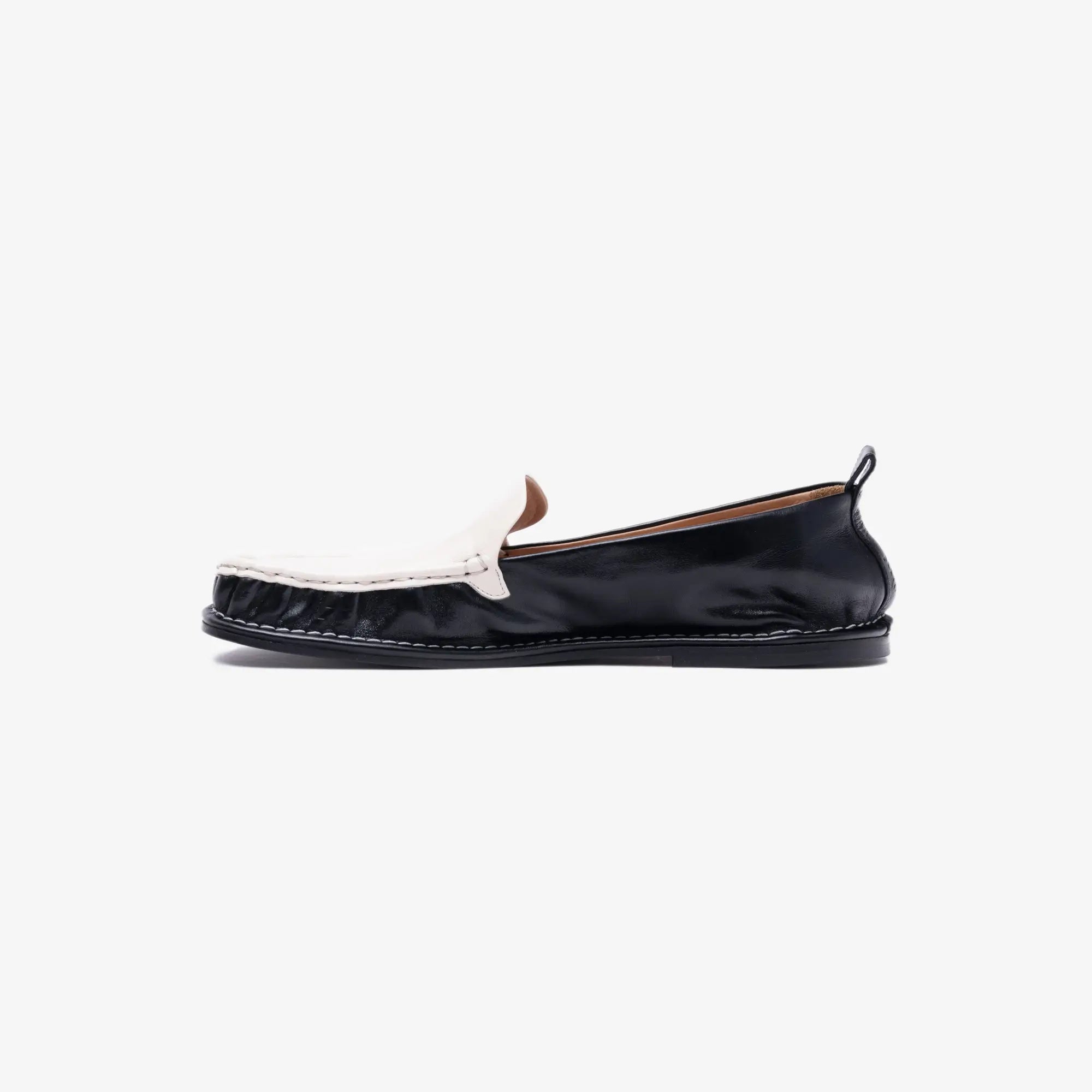 AMI Texture Loafers Black - 4