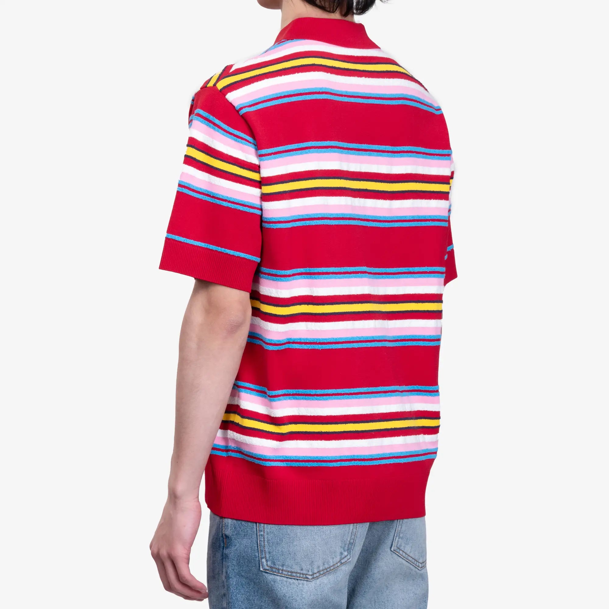 Casablanca Oversized Stripe Polo Multi - 4