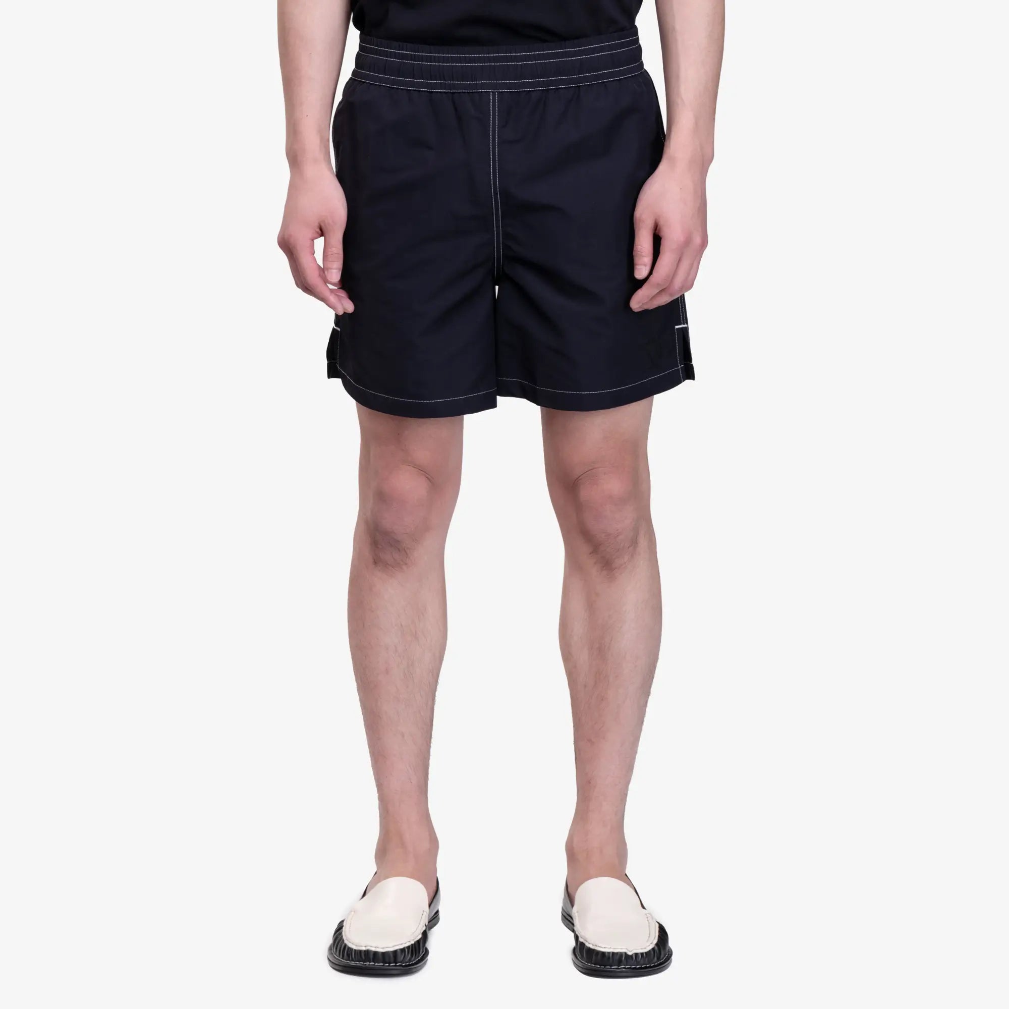 AMI Short de Bain Beach Shorts Black - 1