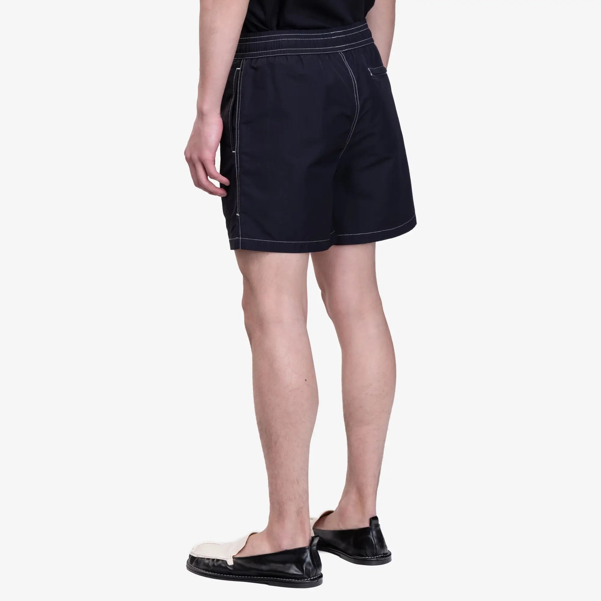 AMI Short de Bain Beach Shorts Black - 4