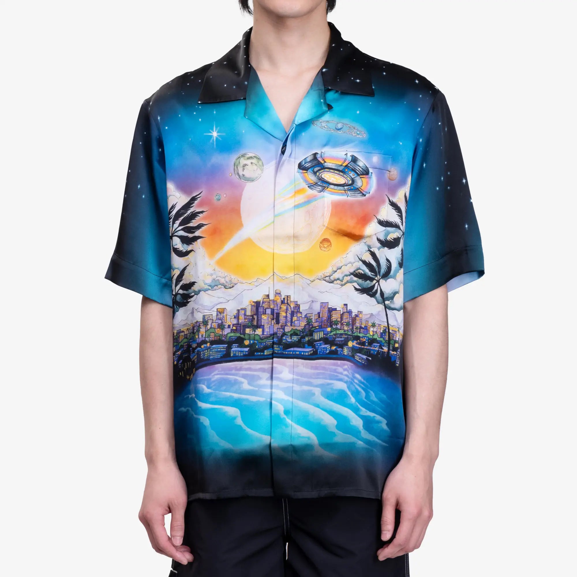 Casablanca La Premonition Cuban SS Shirt Multi - 1