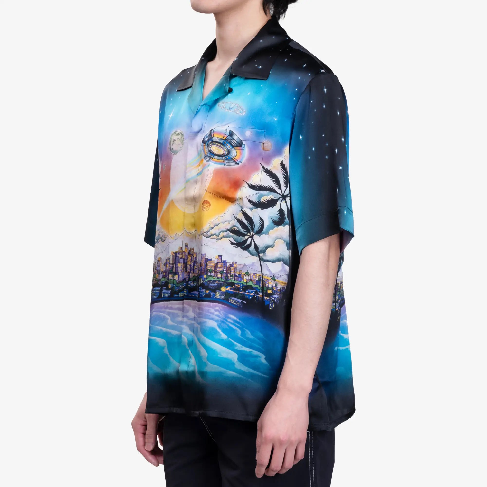 Casablanca La Premonition Cuban SS Shirt Multi - 3