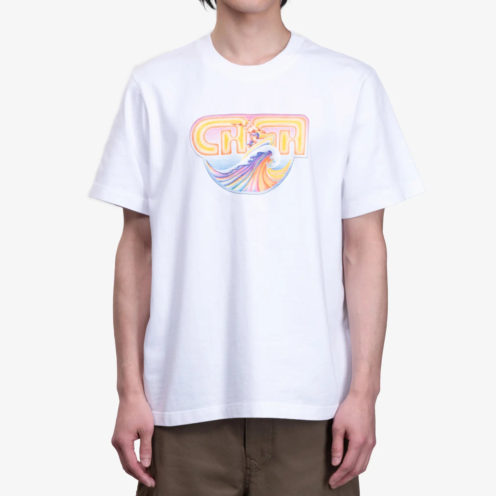 Casablanca Casa Surf T-Shirt White - 1