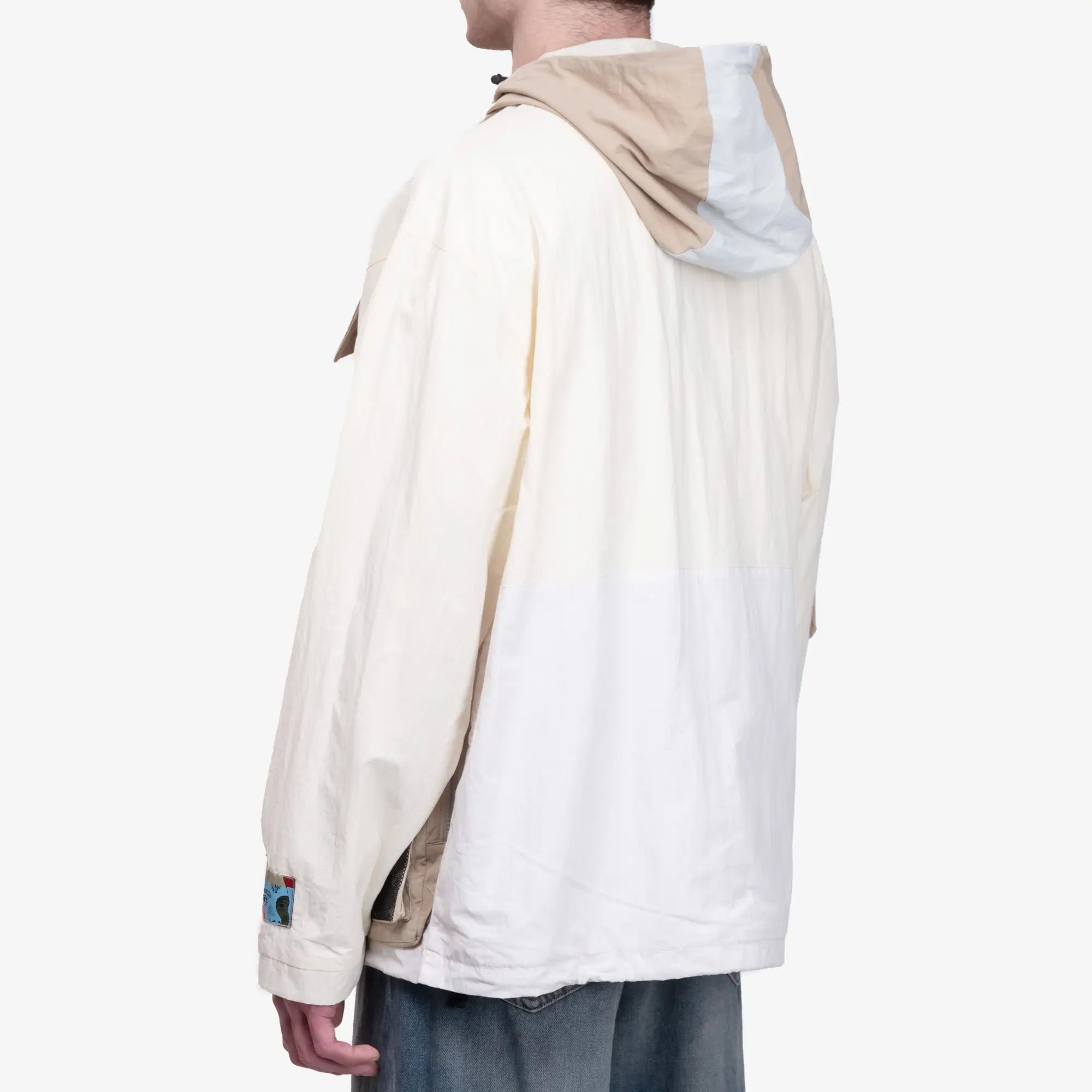 KidSuper Ten Pocket Tech Jacket Cream - 4