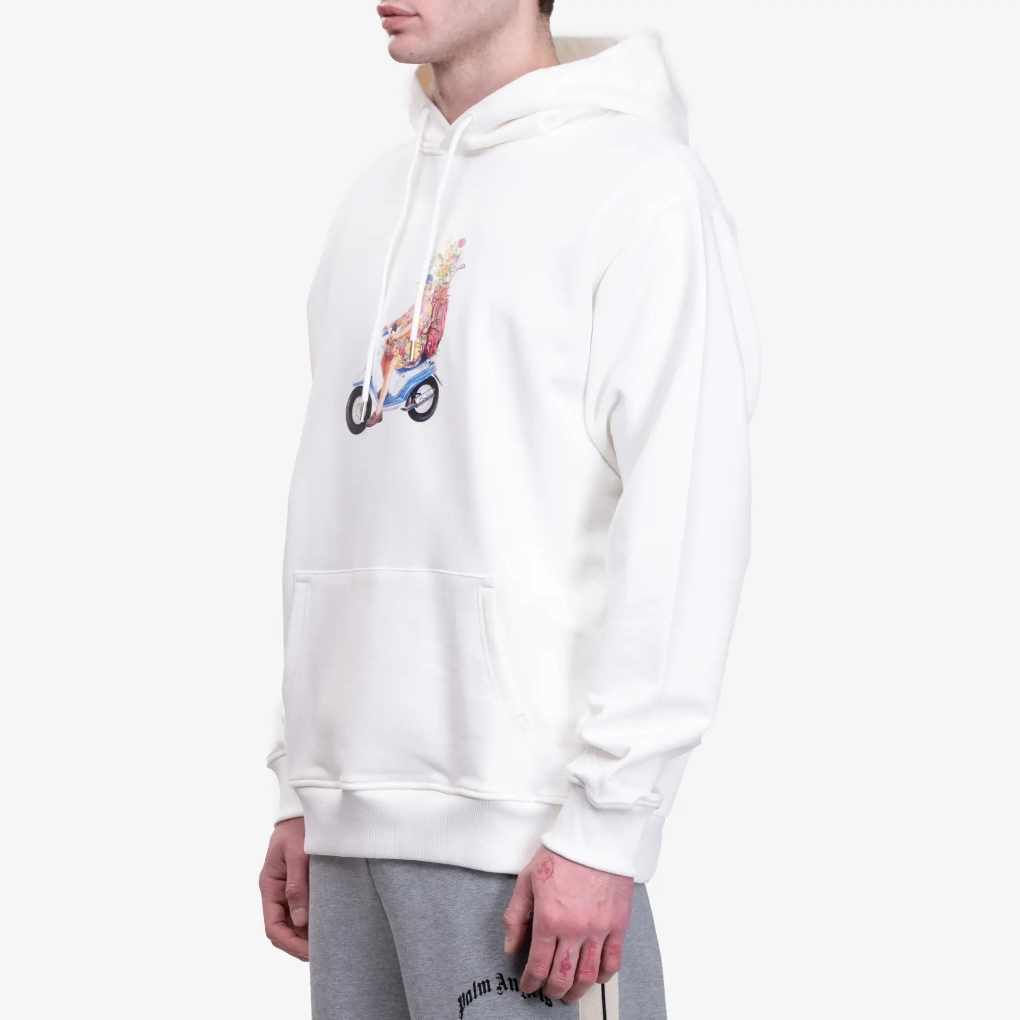 Drôle de Monsieur Le Hoodie Golfeur Off White - 3