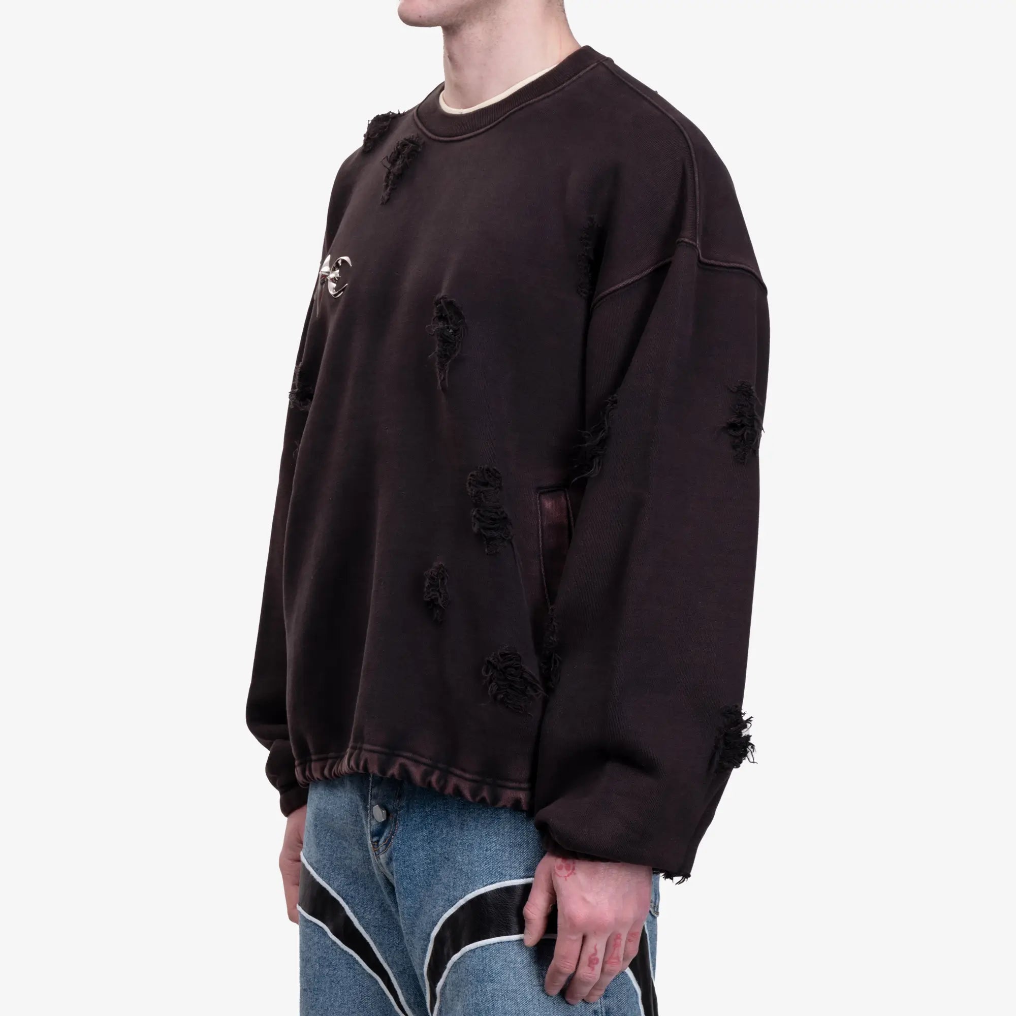 Thug Club War Victim Sweatshirt Black - 3