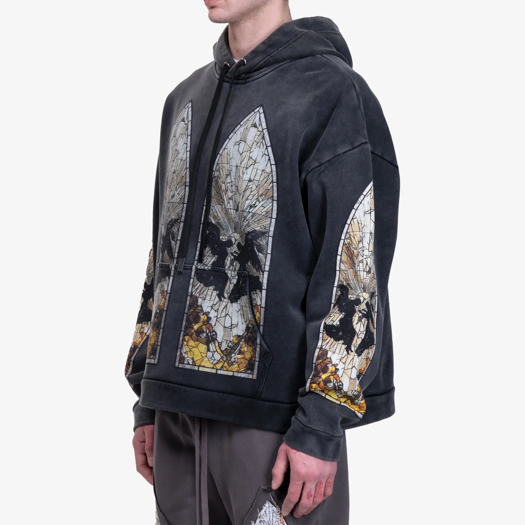 Who Decides War Matrimony Hoody Coal - 3