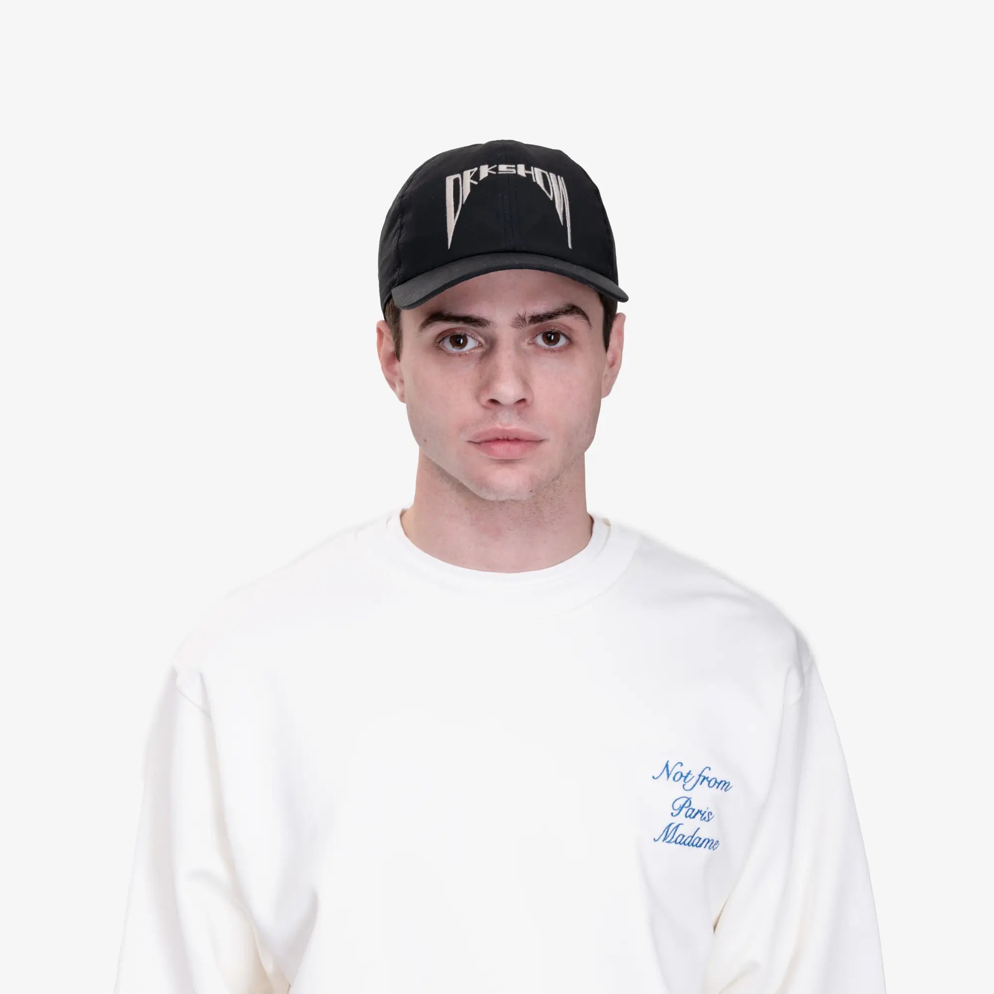 Rick Owens DRKSHDW Hollywood Baseball Cap Black - 2